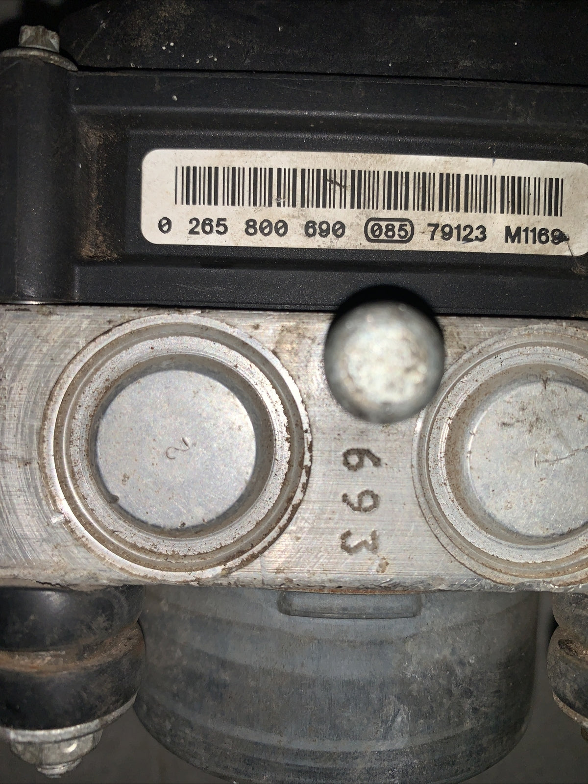 0265232053 0265800690 Centralina Pompa ABS FIAT GRANDE PUNTO 2007 1.3 MJT