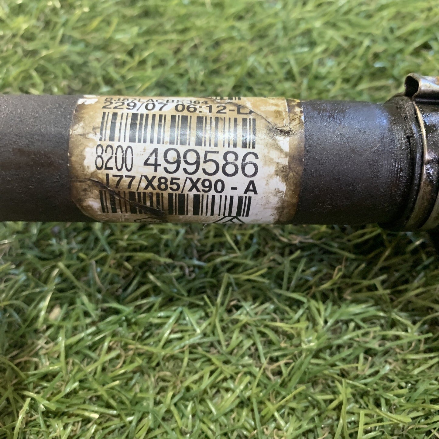 8200499586 SEMIASSE SEMIALBERO ANTERIORE DESTRO RENAULT CLIO 1.5 2008