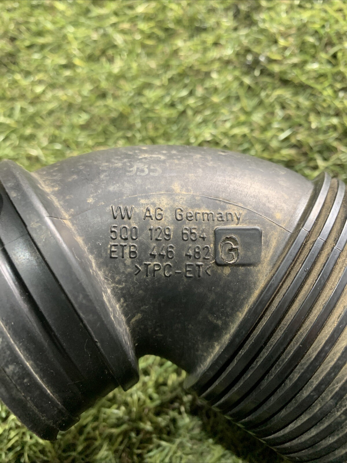 TUBO ASPIRAZIONE FILTRO ARIA PER VOLKSWAGEN Golf 7 Berlina 5Q0129654G Diesel 16