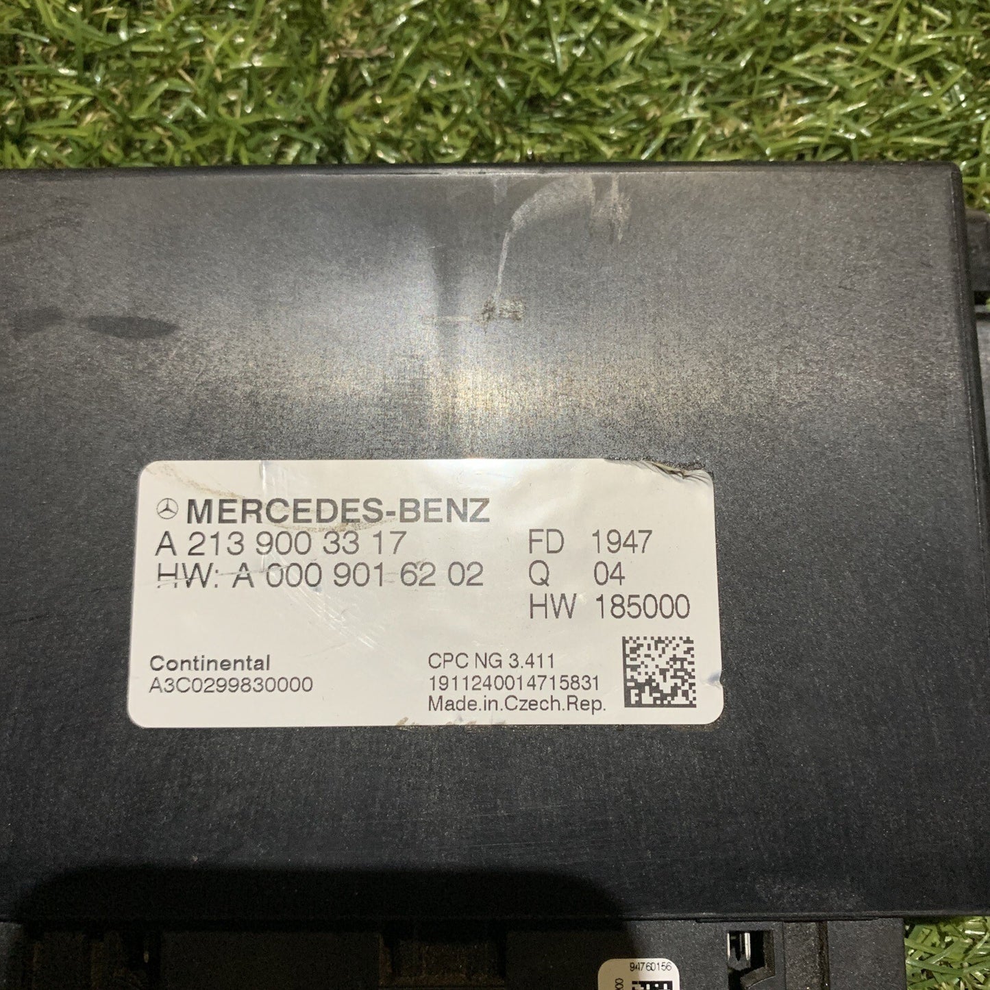 A2139003317 CENTRALINA MODULO ELETTRONICO MERCEDES CLASSE A W177