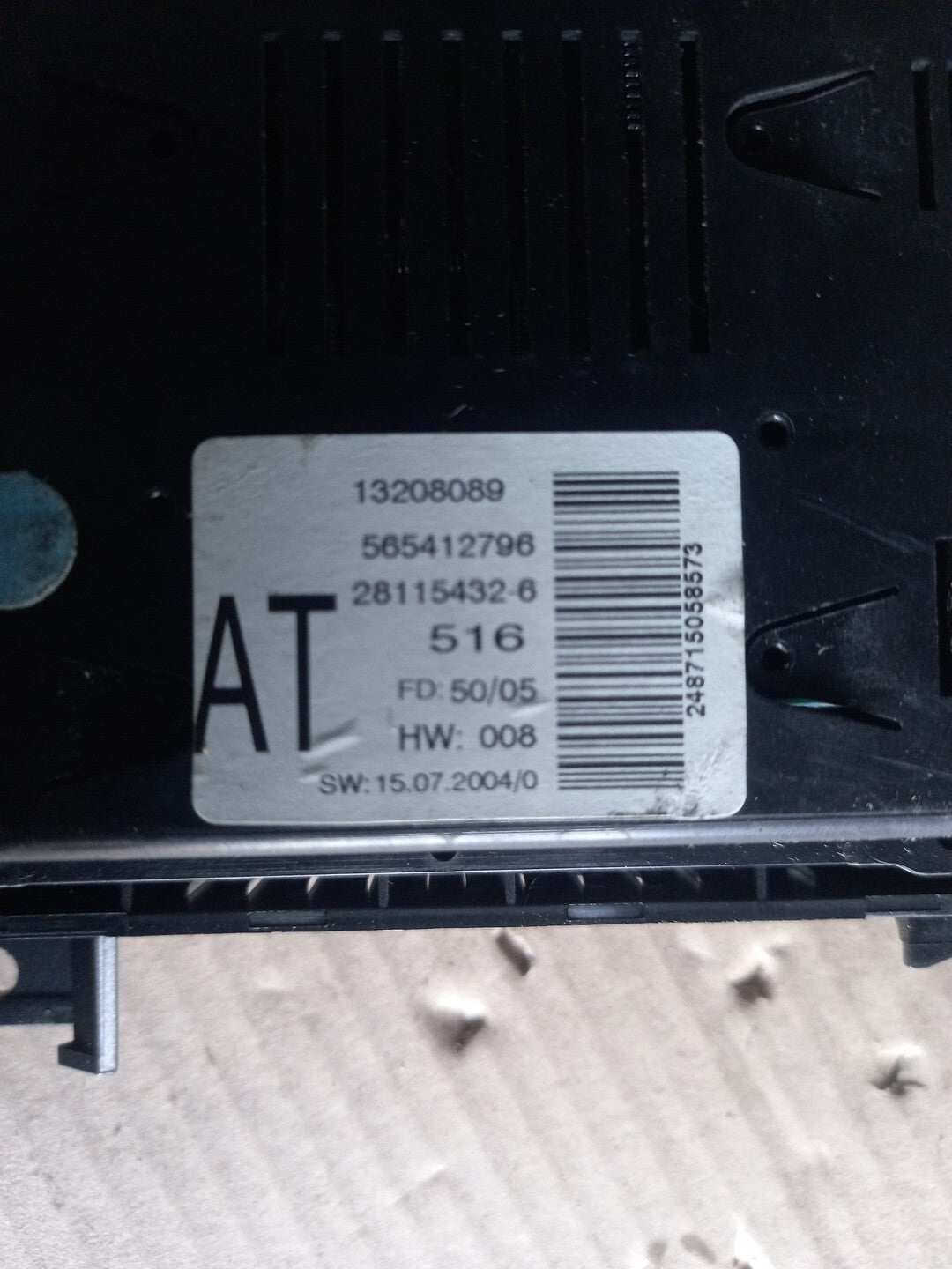 RICAMBI USATI 13208089 DISPLAY OPEL Astra H Berlina 2004 Benzina 426438