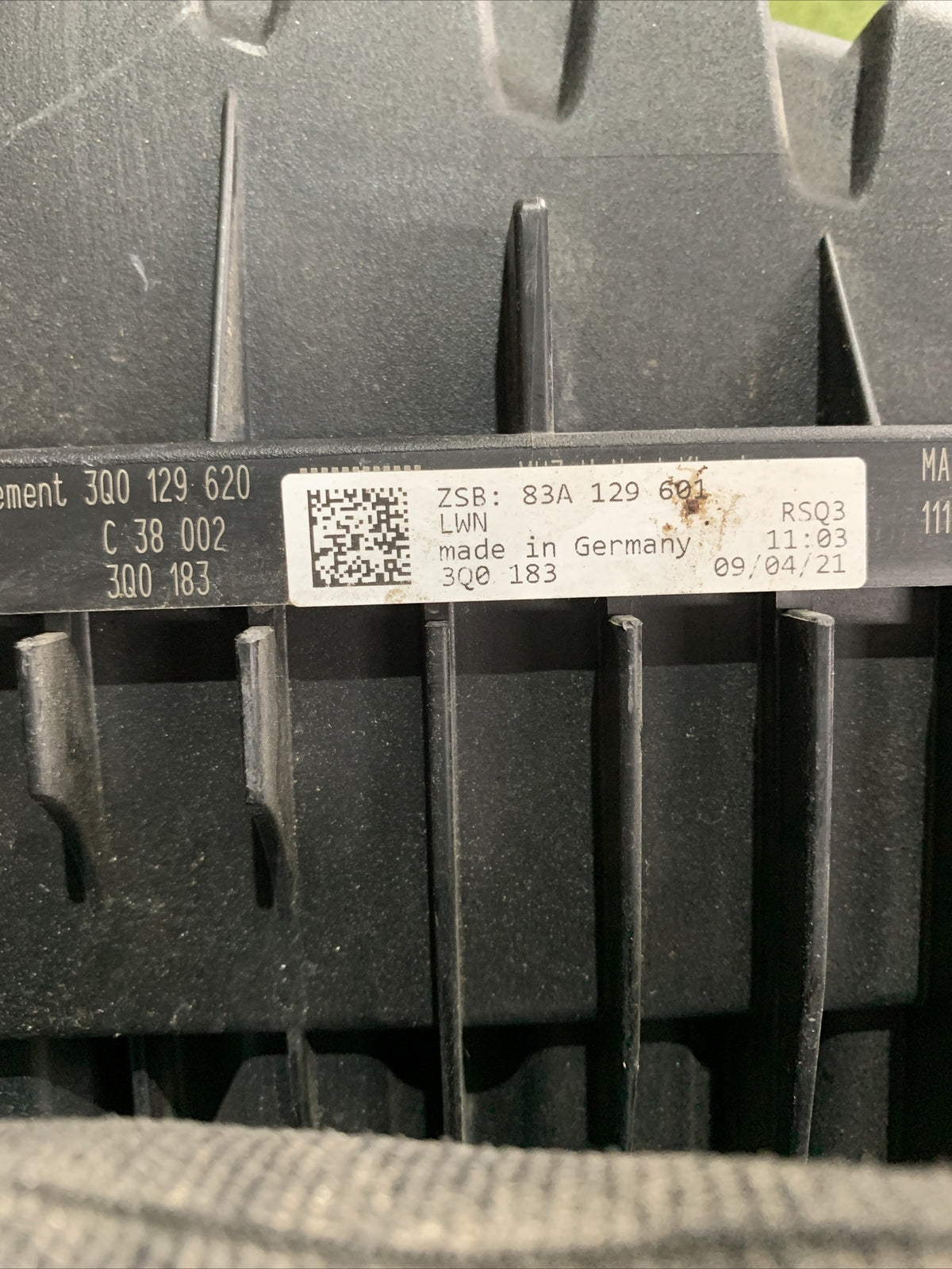 Scatola Filtro Aria Audì Rsq3 3Q0129607