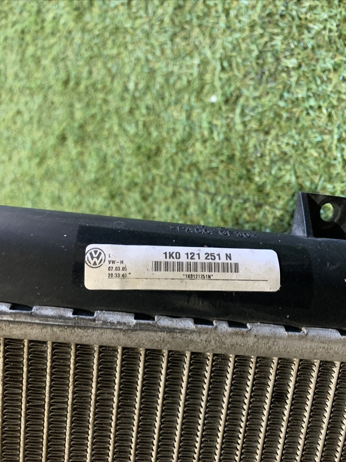 Radiatore Acqua Volkswagen Golf 5 2.0 Diesel 1K0121251N