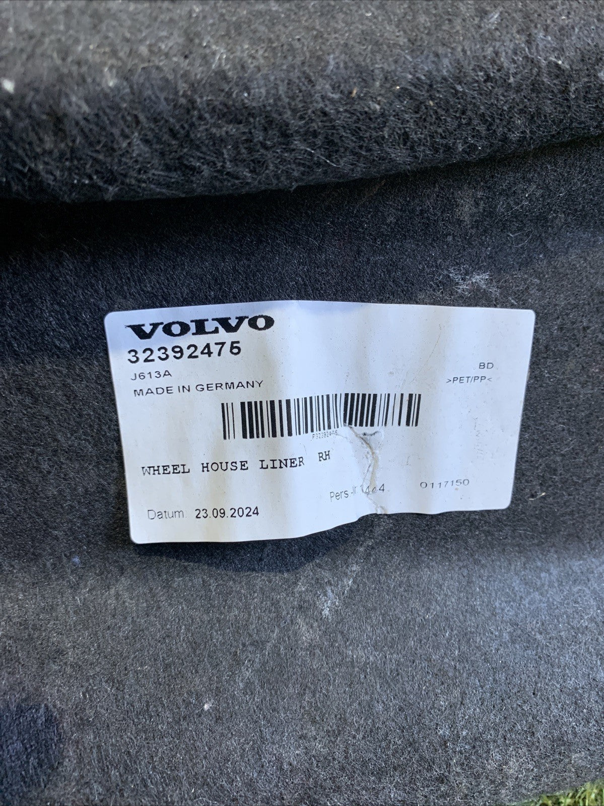 Passaruota Posteriore Destro Volvo XC60 2025 32392475