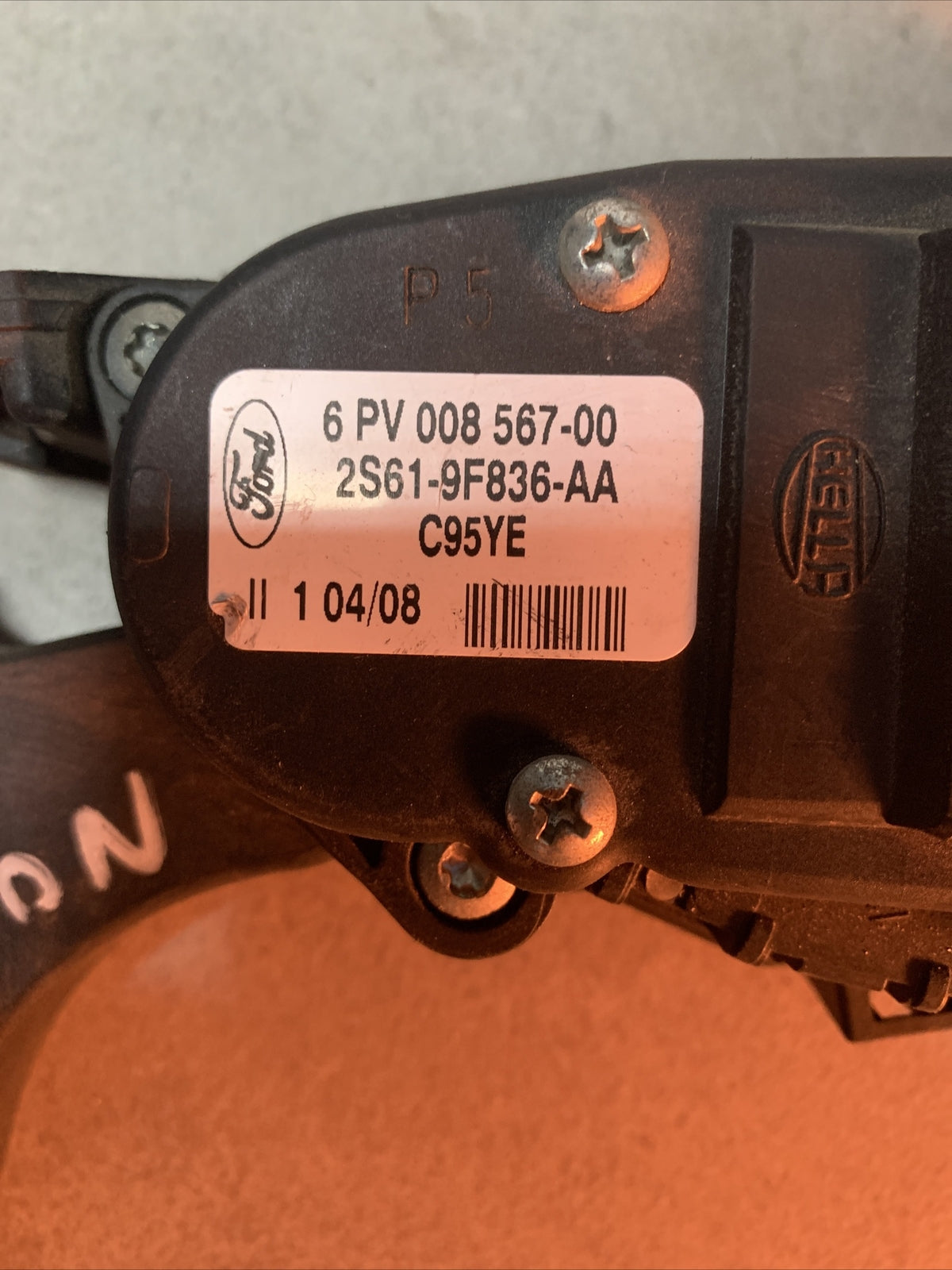 6pv008567-00 ACCELERATORE FORD Fusion-Ford Fiesta 1400 Diesel