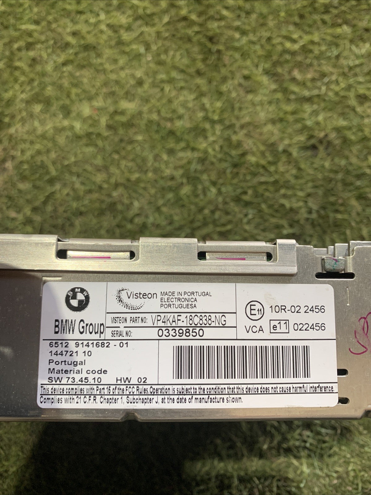 Autoradio Bmw Serie 1 E81 2007 9141682-01