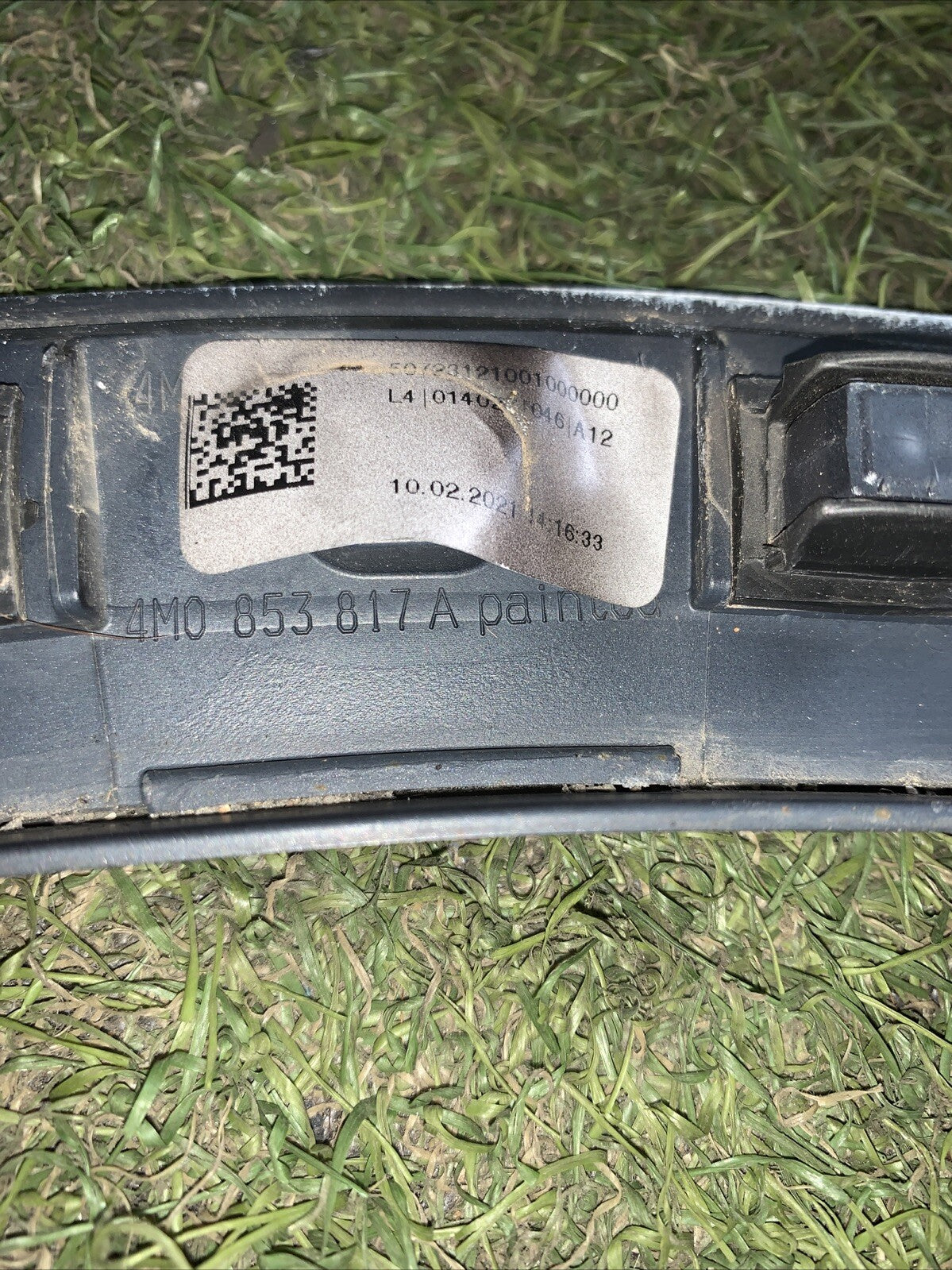 Modanatura Parafango Posteriore Sinistra Audi Q7 2016 4M0853817A