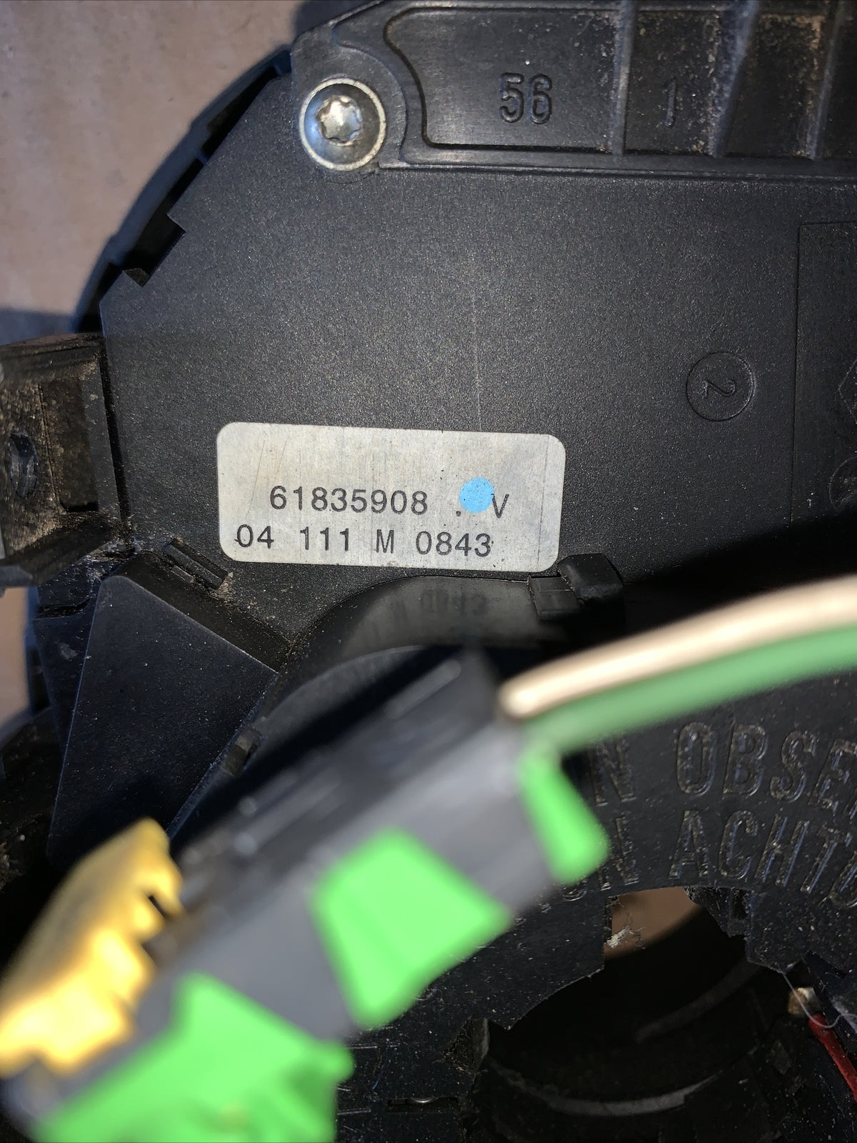 61835908 DEVIOLUCI RENAULT Megane ll Serie (0206) 1500 Diesel 74 kW / 1 1081288