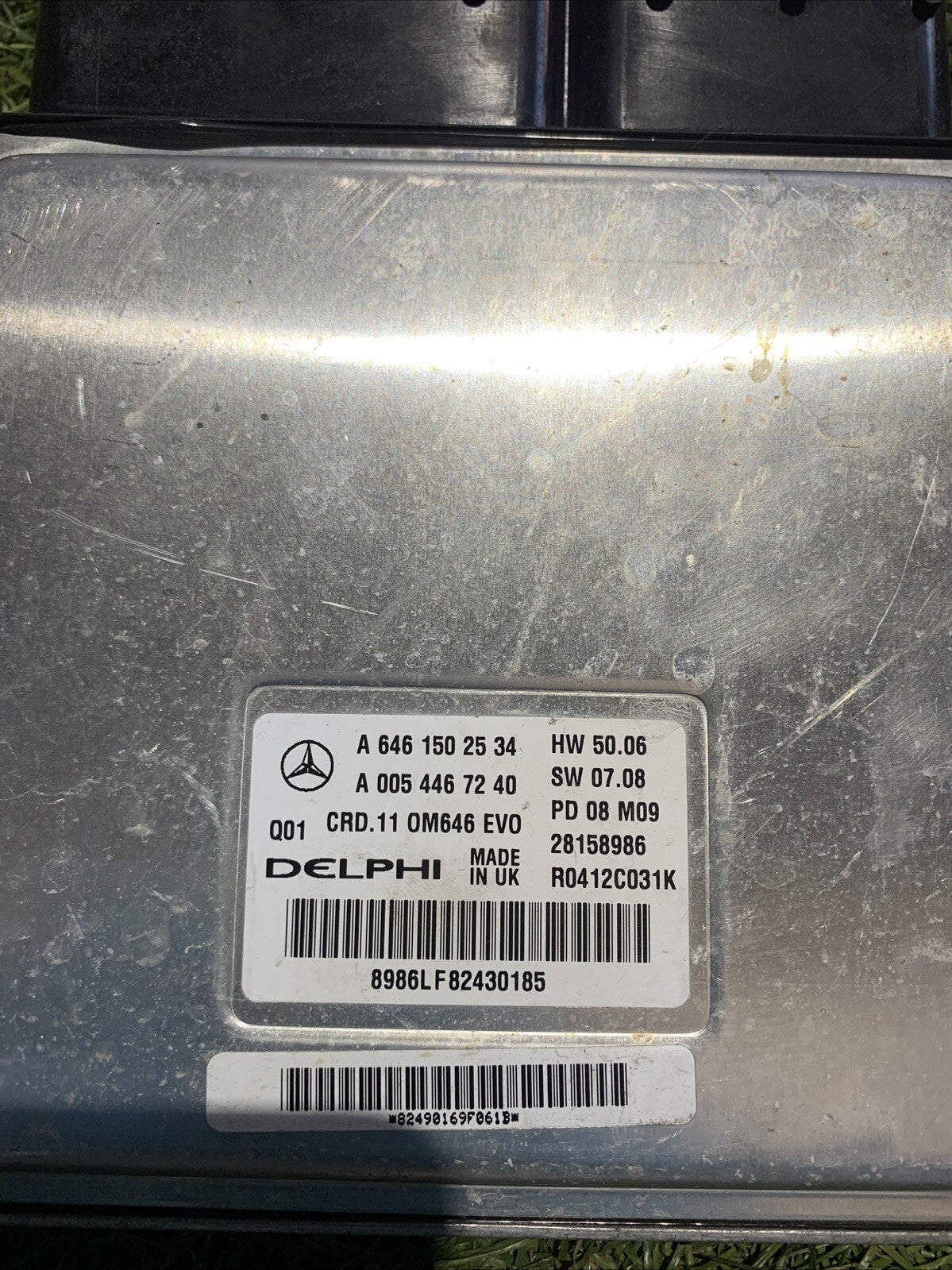 Centralina Motore Mercedes Classe C 220 2.2 Diesel Dal 2008 A6461502534