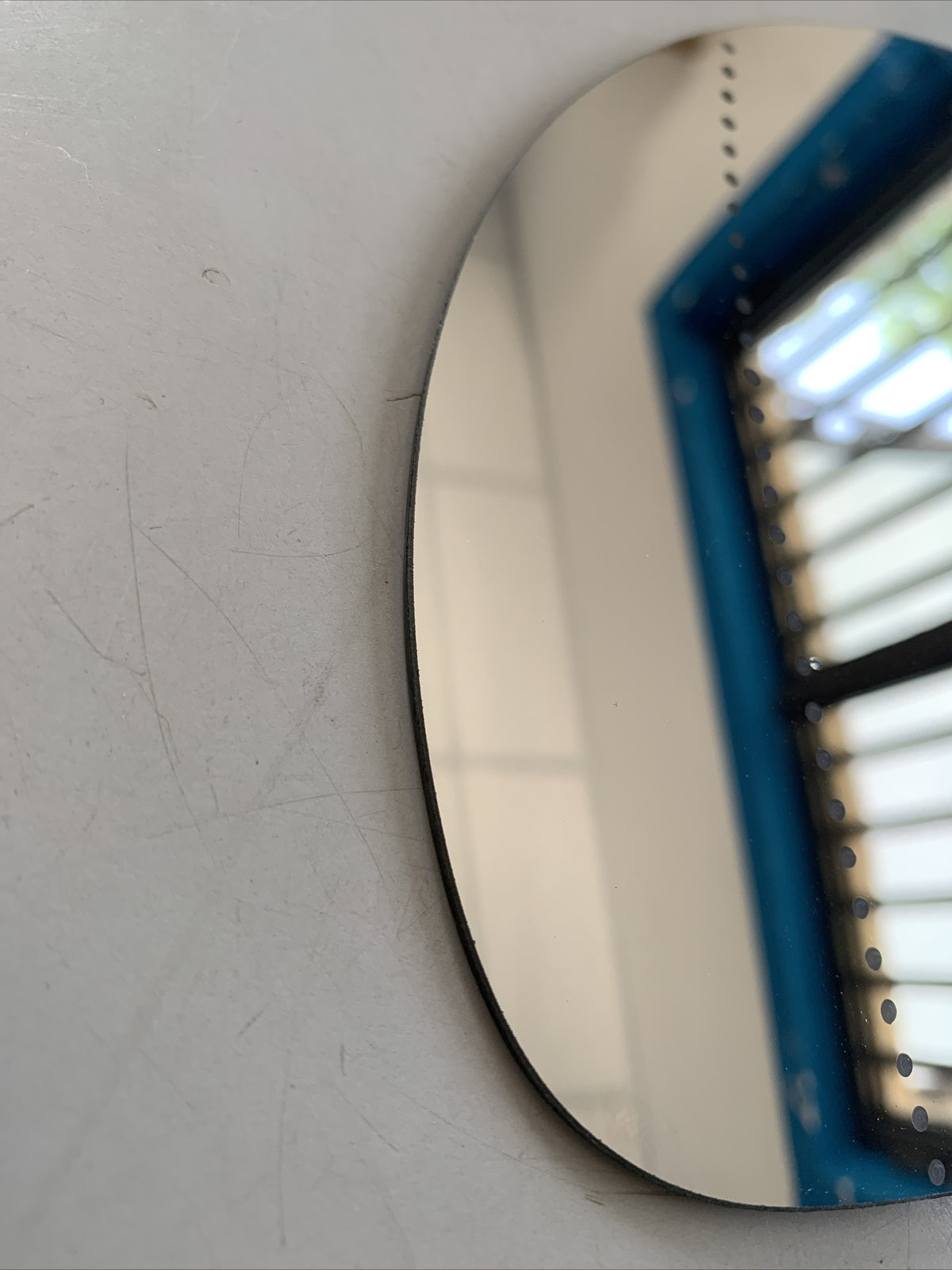 Vetro specchietto Fiat Multipla sinistro asferico senza piattello ASF044