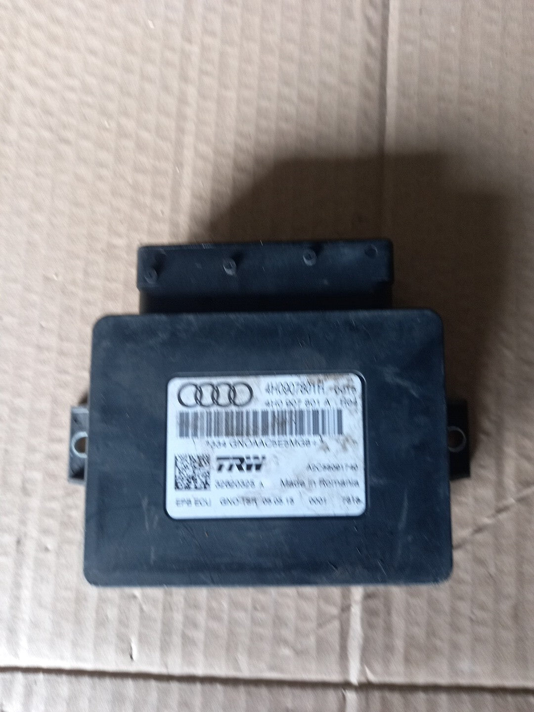 Centralina freno di stazionamento Audi A8 ( D4 ) cod 4h0907801h