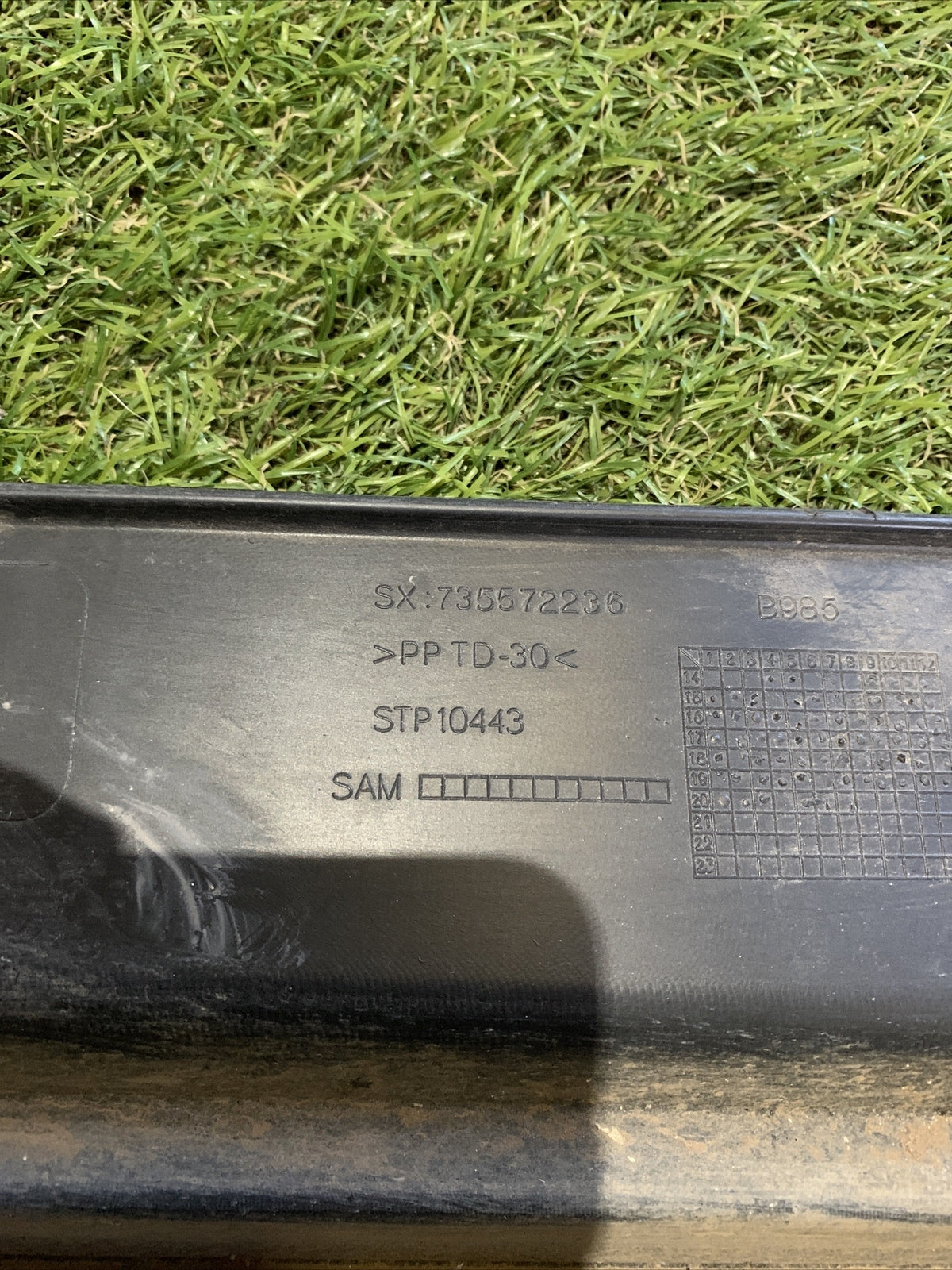 MINIGONNA LATO SINISTRO SX FIAT 500X 735572236 UNA TENUTA ROTTA