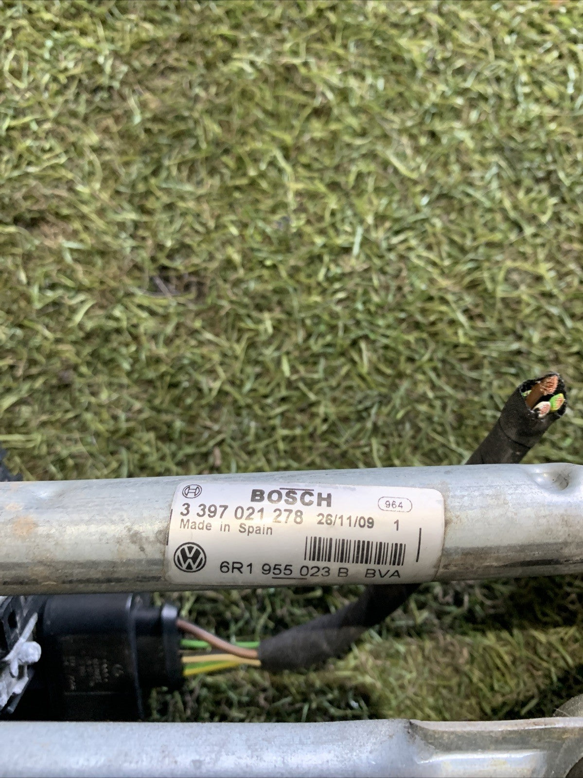 6R1955119A MOTORINO TERGICRISTALLI ANTERIORE VOLKSWAGEN POLO (6R1-6C1) 1.6
