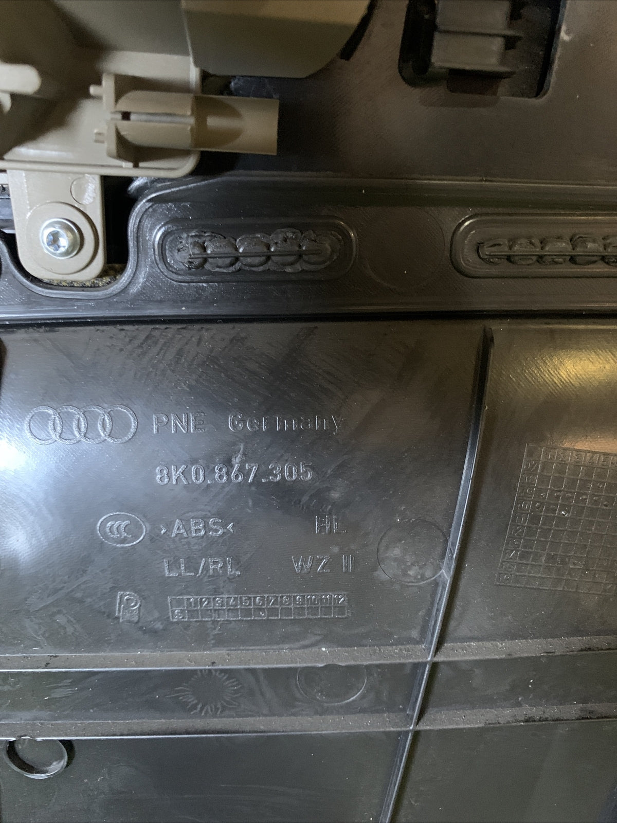 Pannello Interno Porta Posteriore Sinistro Audì A4 2011 SW 8K0867305