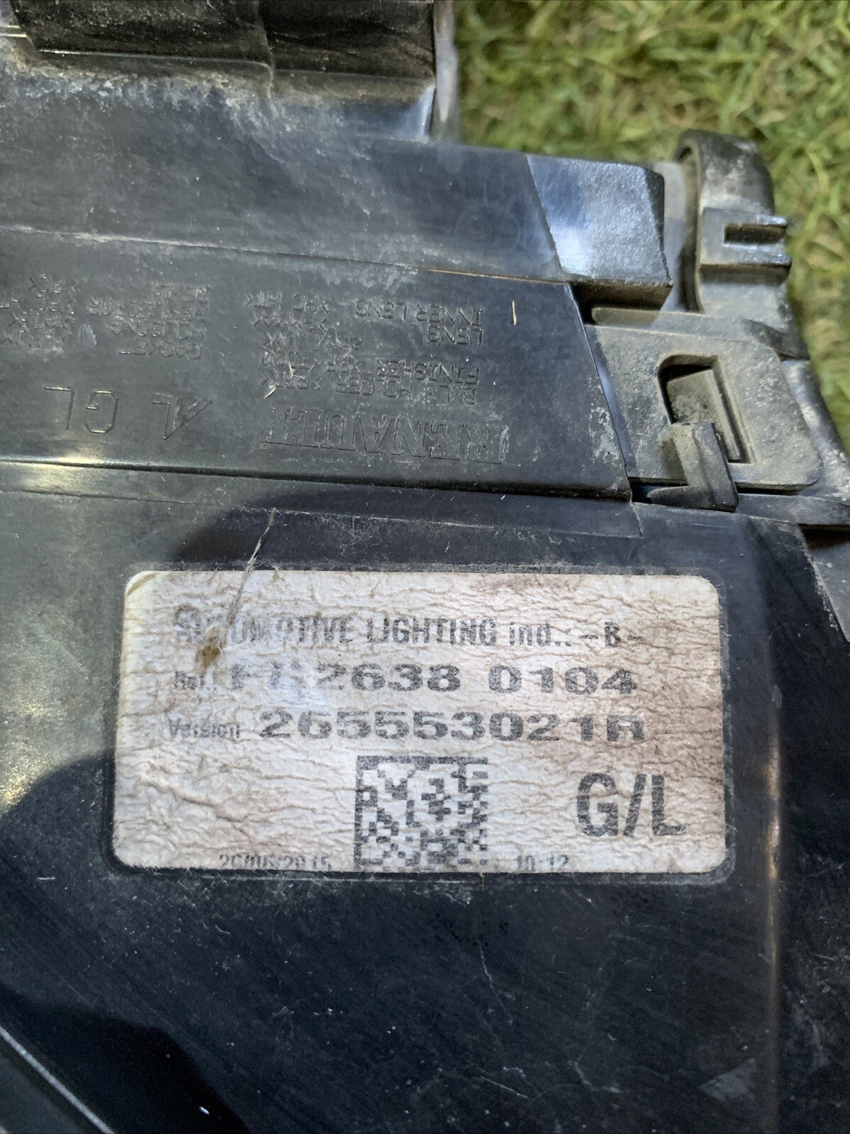 265553021R STOP FANALE POSTERIORE SINISTRO RENAULT CLIO 2016