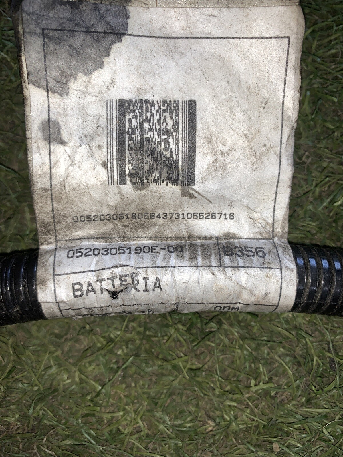 Cavo positivo batteria fiat tipo 1.6 0520305190E-00