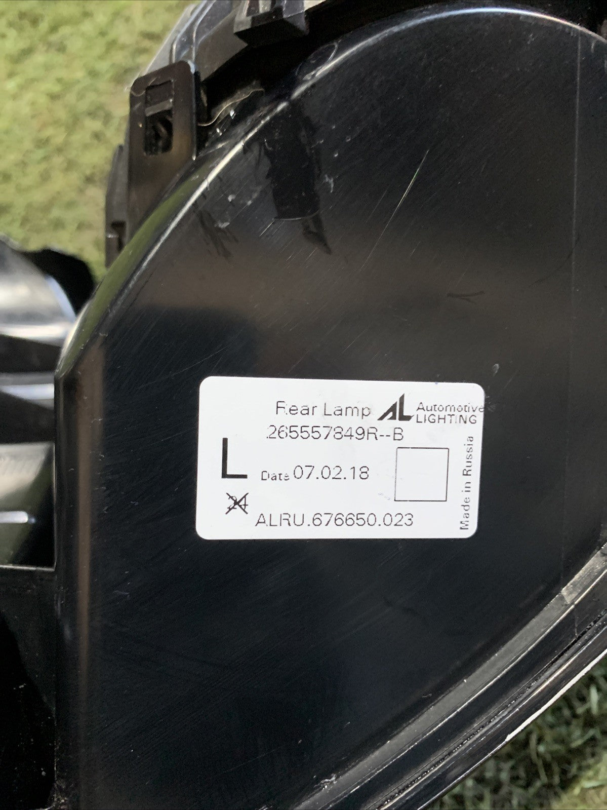 STOP FANALE POSTERIORE SINISTRO PER RENAULT Captur Serie 265557849R 2013 In Poi