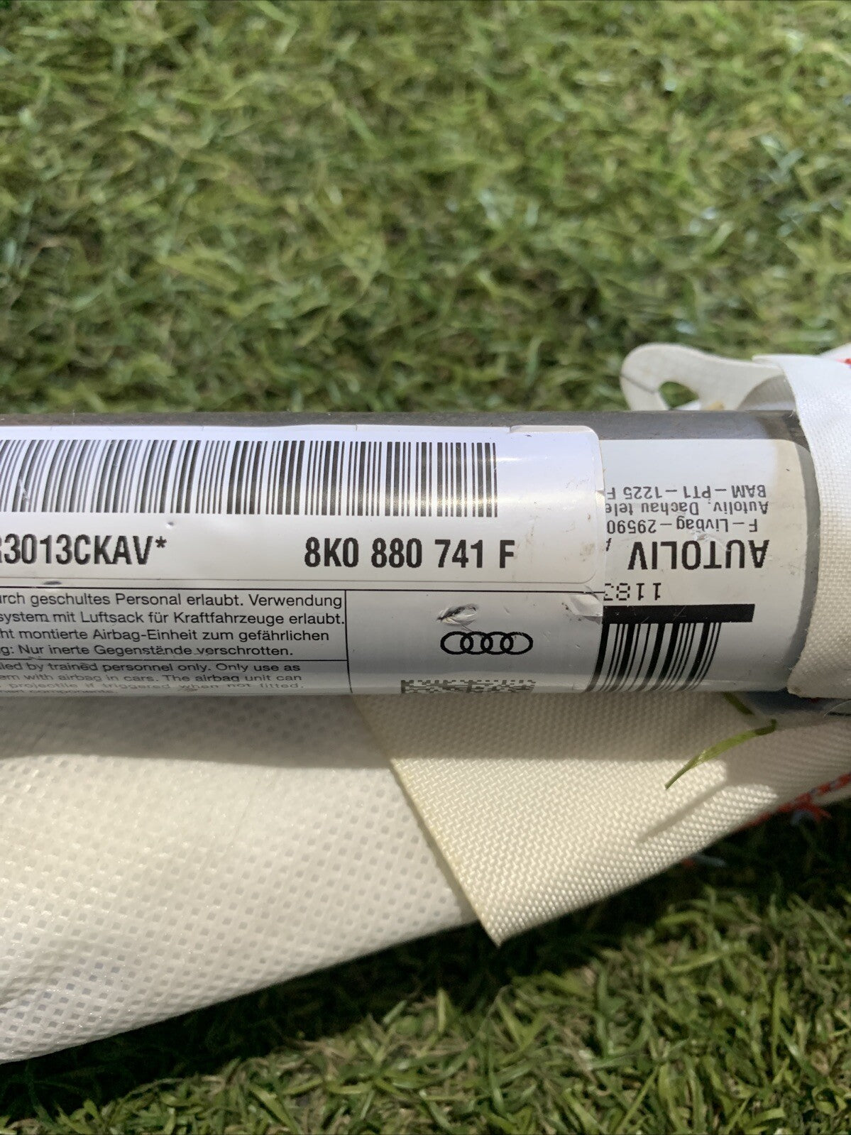 AIRBAG LATERALE A TENDINA SINISTRA SX AUDI A4 AVANT (8K5 - B8) 2016 8K0880741F