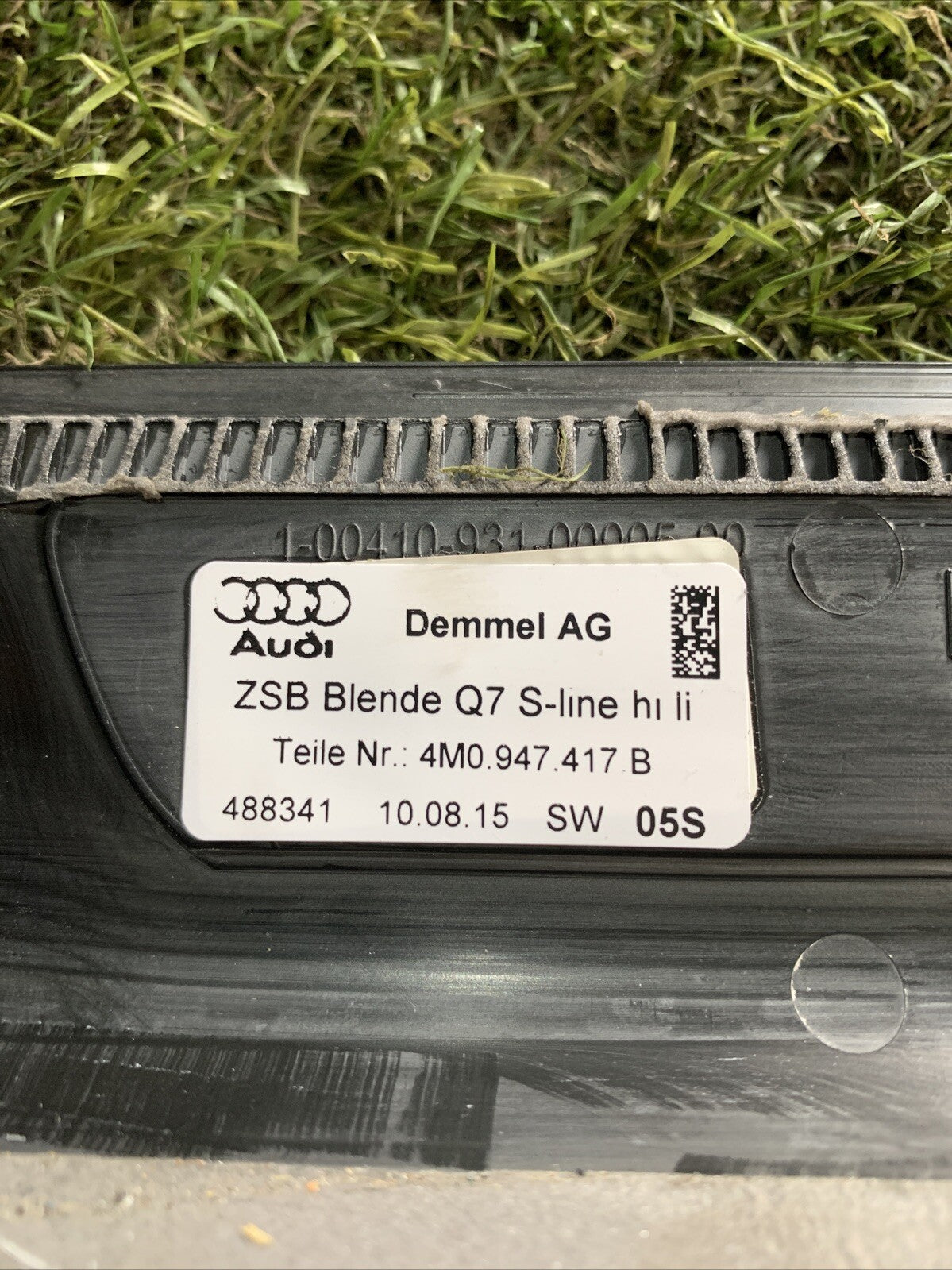 Battitacco Con Led Posteriore Sinistro Audi Q7 2016 4M0947417B