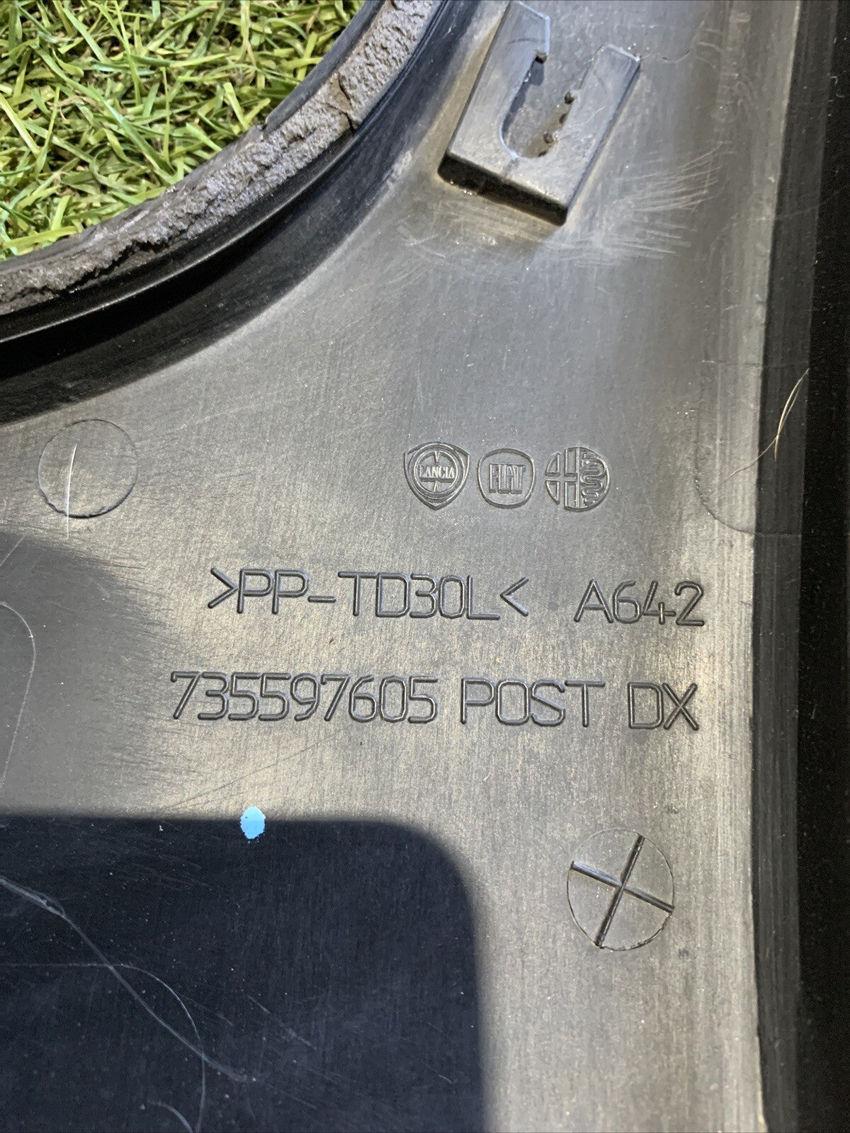 Modanatura Parafango Posteriore Destro Fiat Panda 3 Serie 735597605