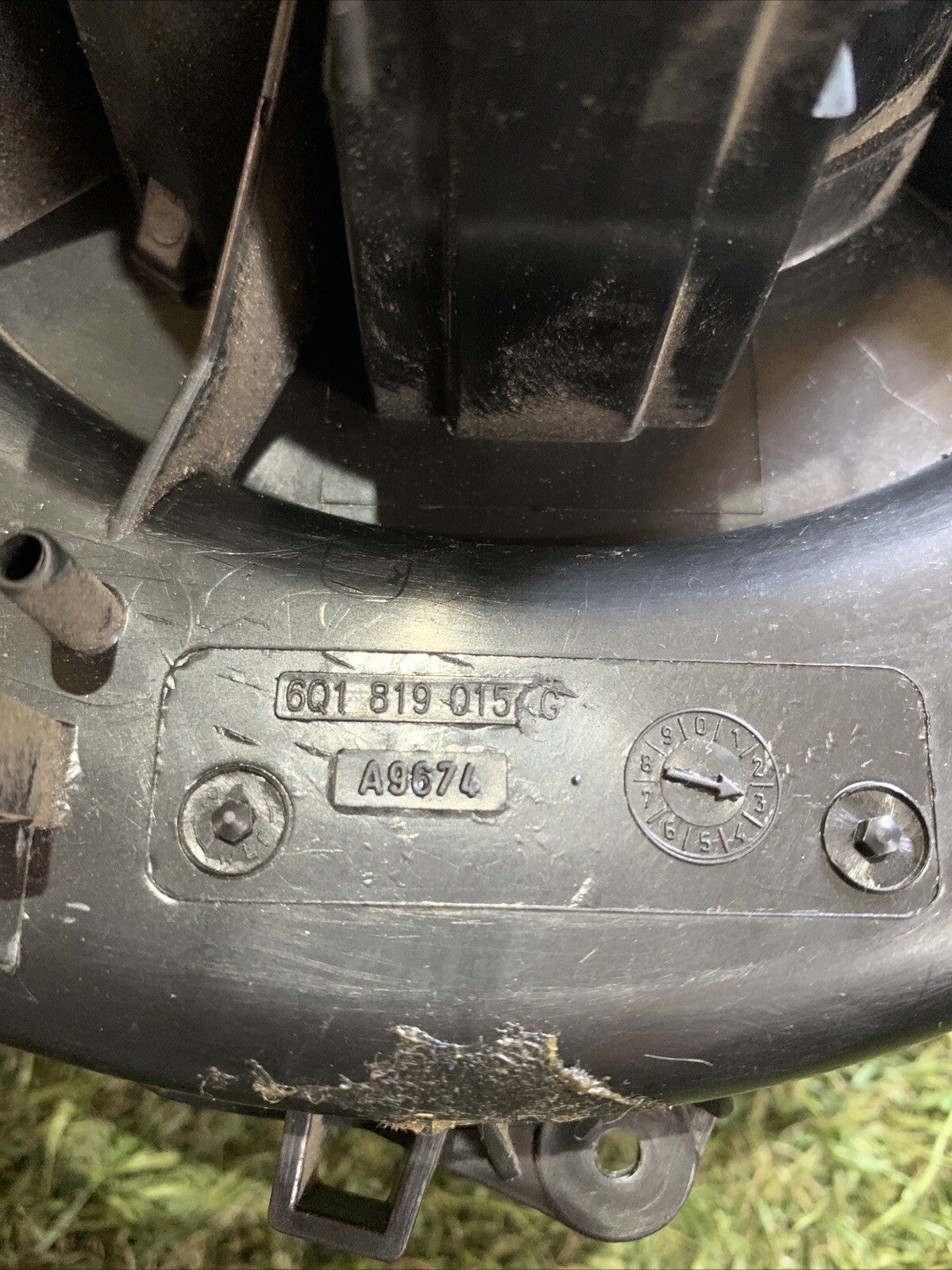 6Q1819015G MOTORINO VENTOLA ABITACOLO AREAZIONE SKODA FABIA 1.6 2011