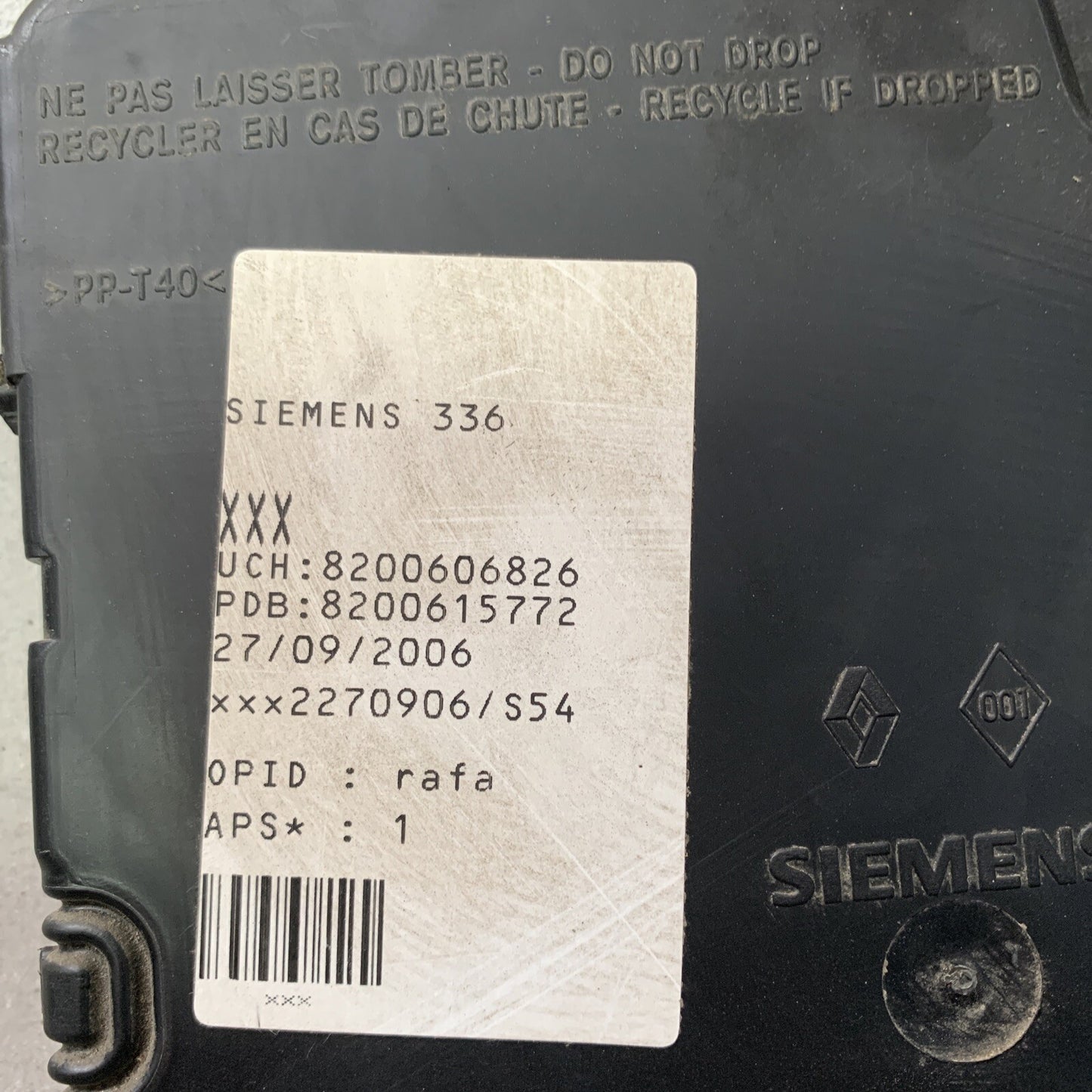 Centralina body computer Renault Megane dal 2002 al 2009 cod 8200606826