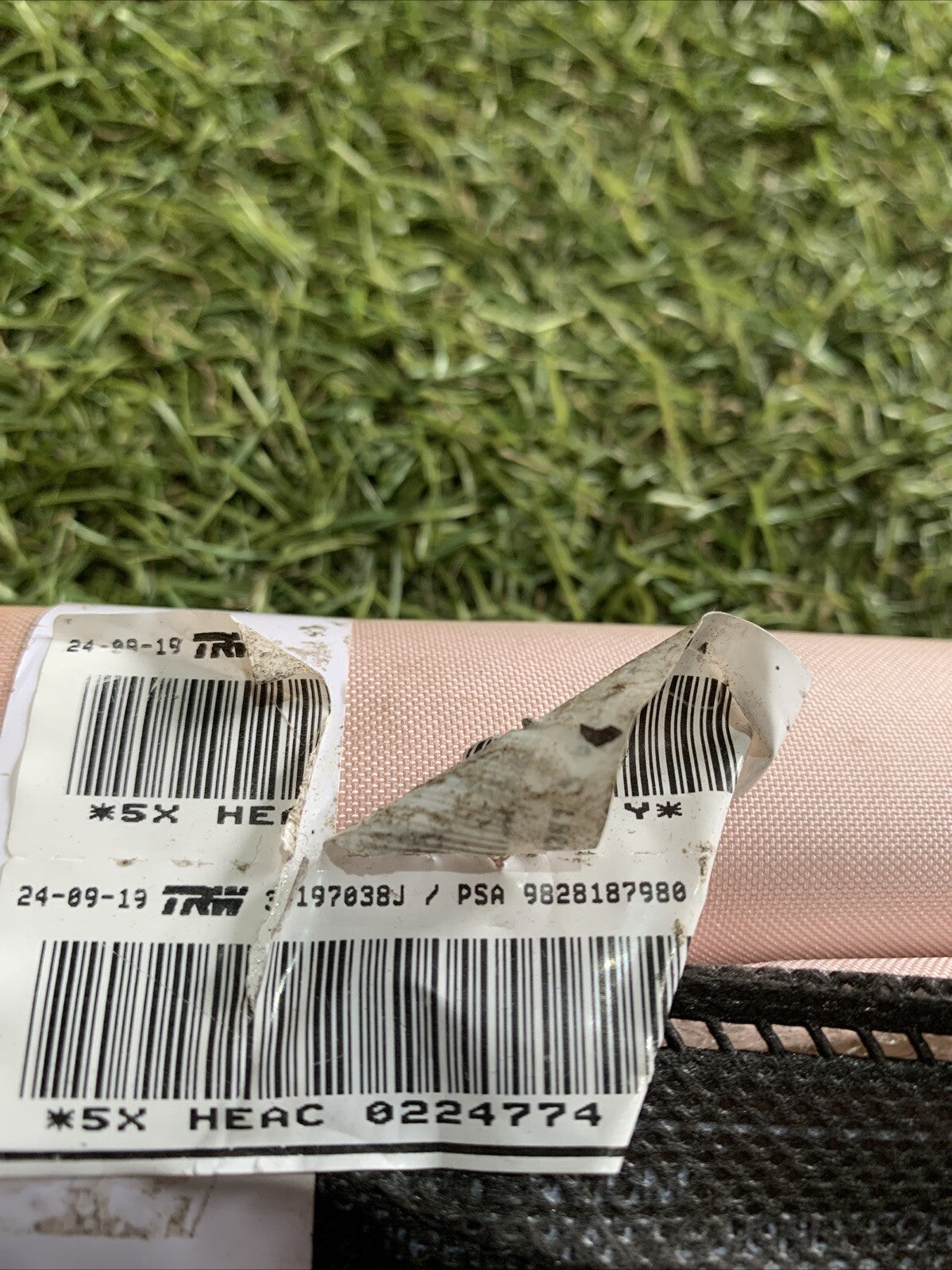 Tendina Airbag Destra Peugeot 5008 Dal 2017 9828187980