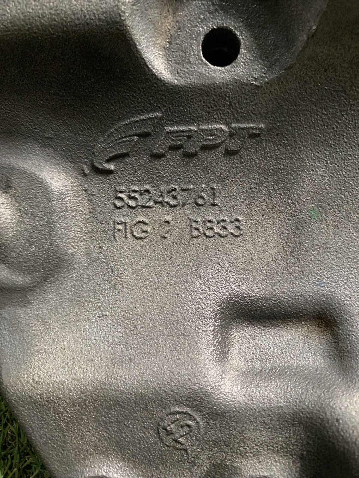 STAFFA SUPPORTO COMPRESSORE PER FIAT 500L 2018 1.3 MJT 55243761