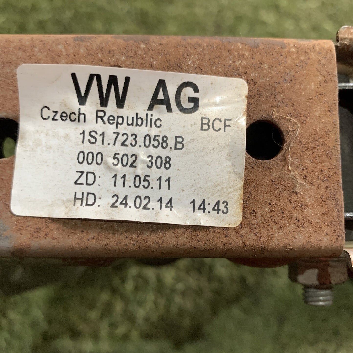 PEDALE FRENO VOLKSWAGEN Up 1° Serie 1S1723058B AUTOMATICA