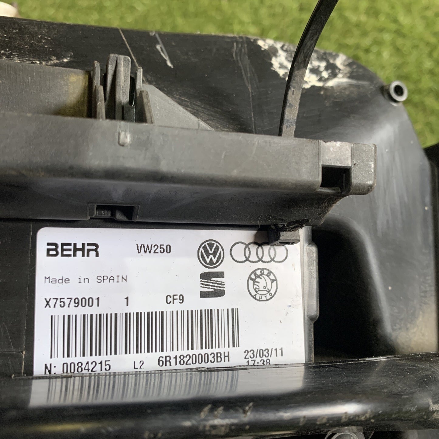 6R1820003BH Gruppo Stufa Riscaldamento Interno Abitacolo Volkswagen Polo 6R