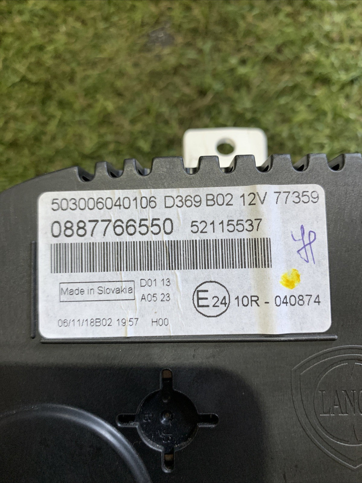 QUADRO STRUMENTI PER FIAT Panda Twinair 52115537 0887766550 (12>)