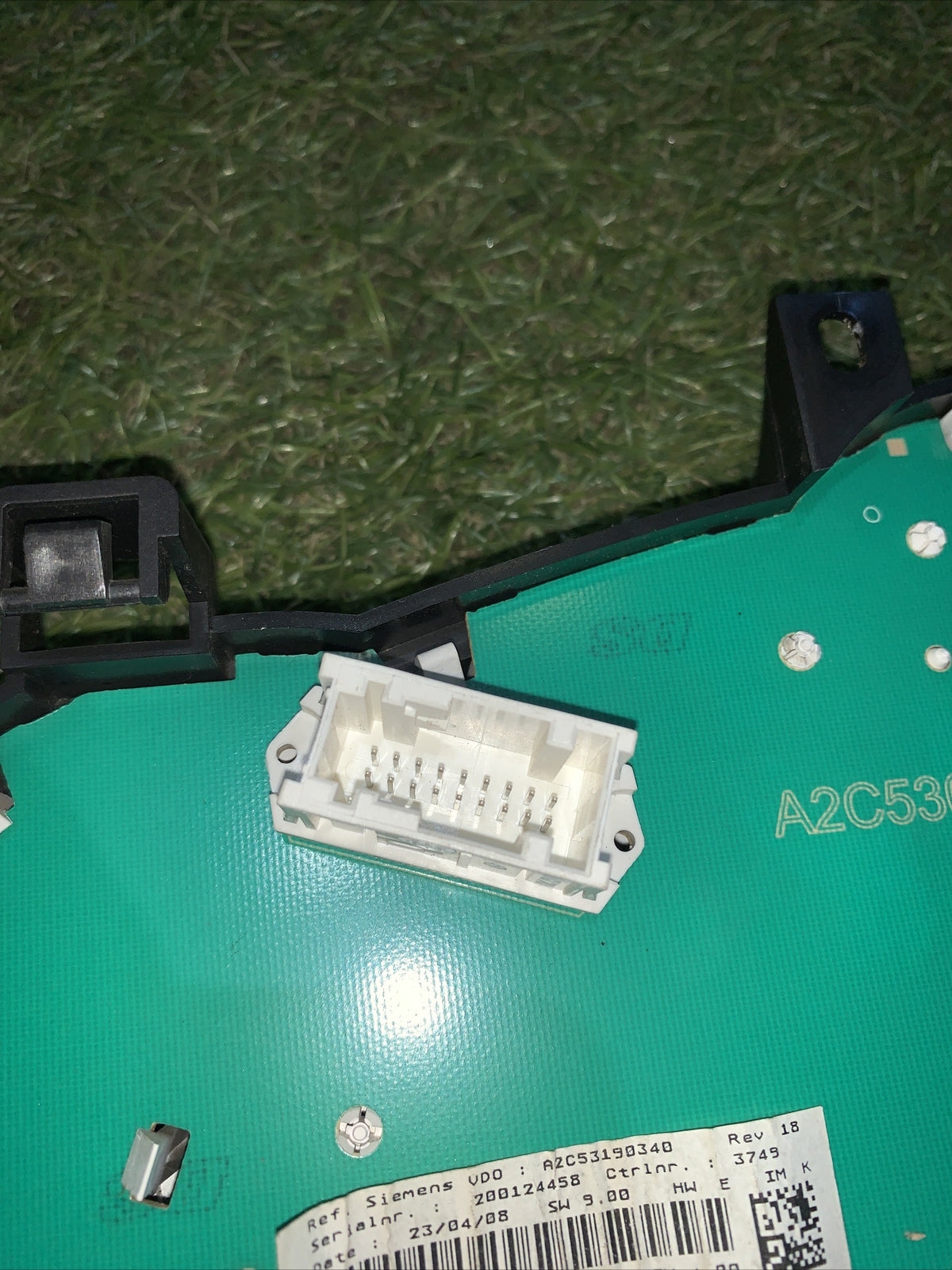 9662904780 QUADRO STRUMENTI PEUGEOT 207 1° Serie 1400 Diesel (2007)