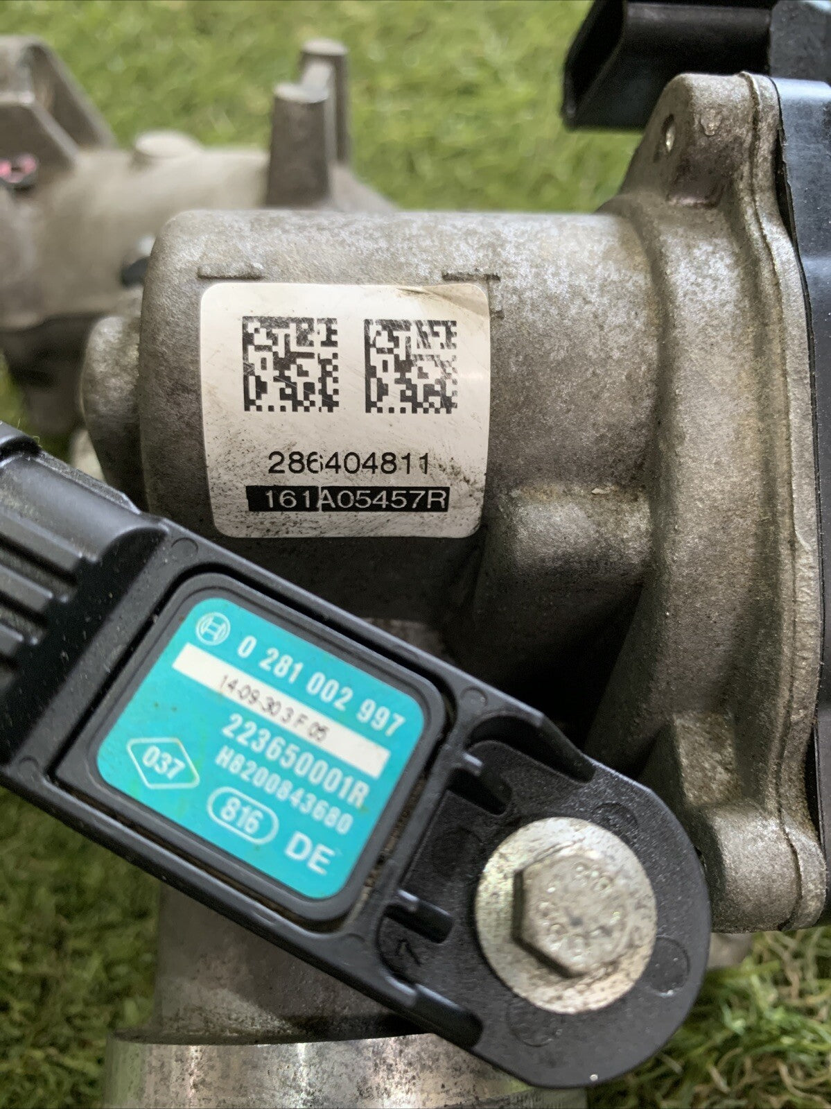 161A05457R CORPO FARFALLATO DACIA Sandero Serie STEPWAY 1500 Diesel