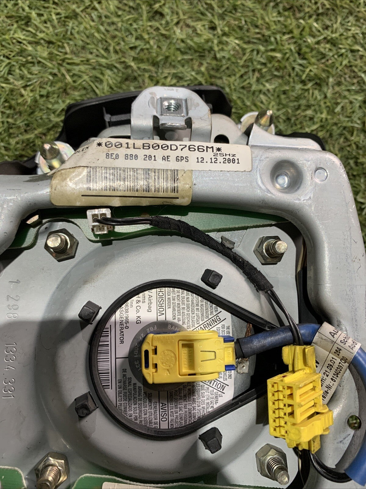 Airbag Volante Audi A4 2002 8E0880201AE