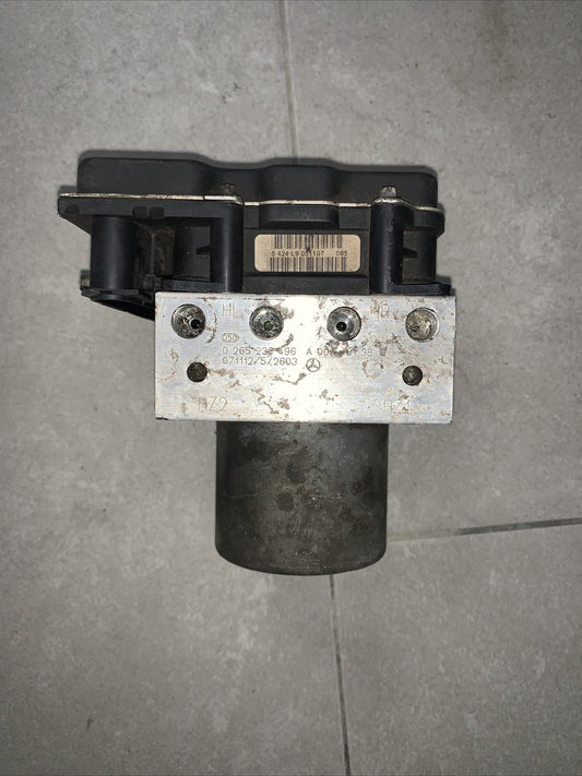0265950618/0265235496 POMPA ABS MERCEDES-BENZ CLAS. B (W245) 1.7 B 8V MAN 5M 116