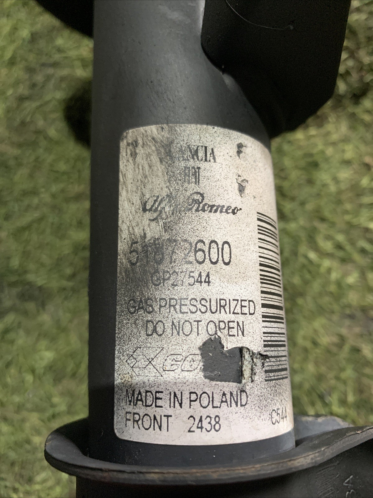 Ammortizzatore Anteriore Destro Fiat 500 2018 1.2 Benzina 51872600