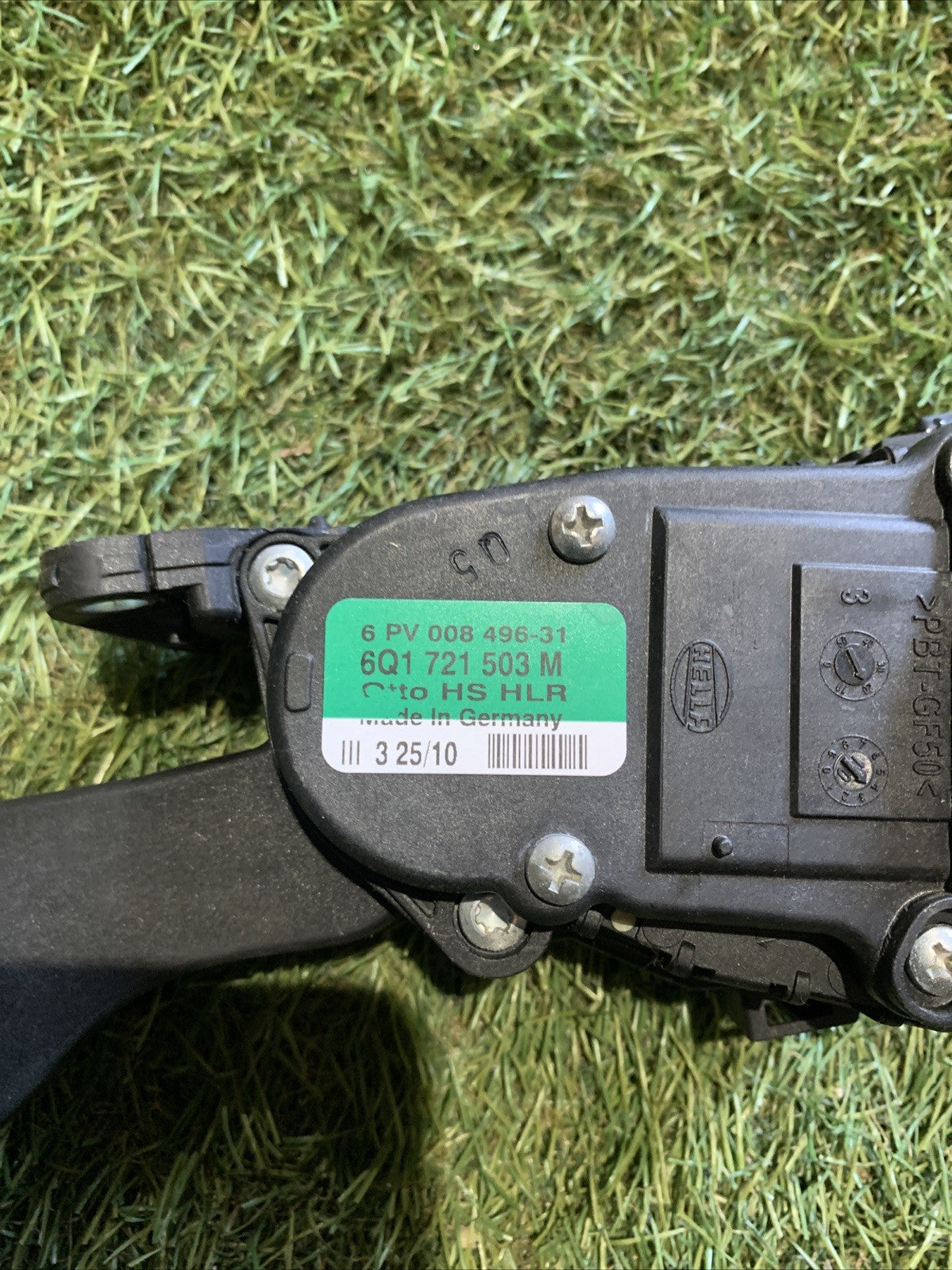 Pedale Acceleratore Audi A1 2010 1.6 Diesel 6Q1721503M