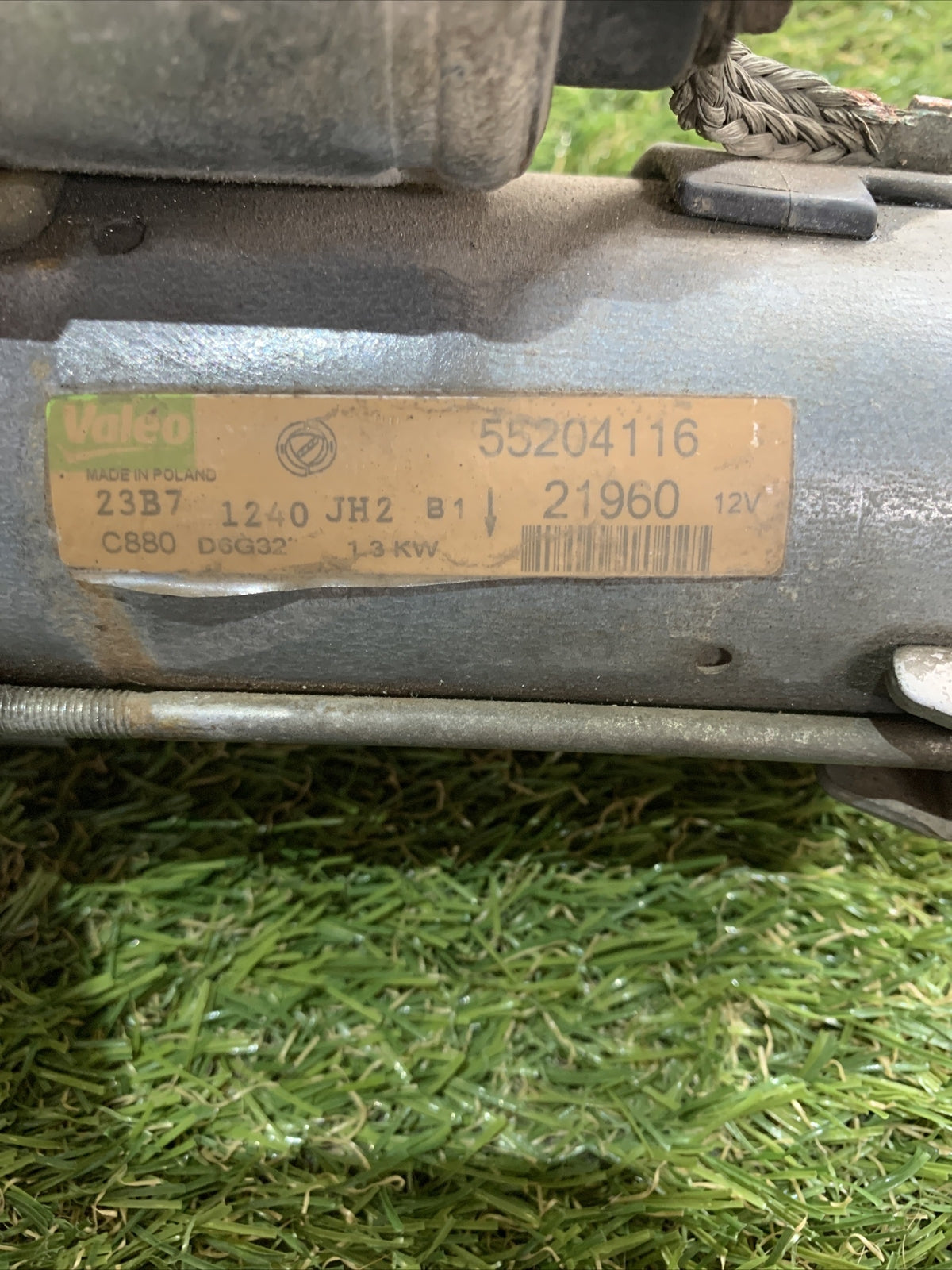 MOTORINO D' AVVIAMENTO FIAT Grande Punto 2° Serie 55204116 1.3 Diesel