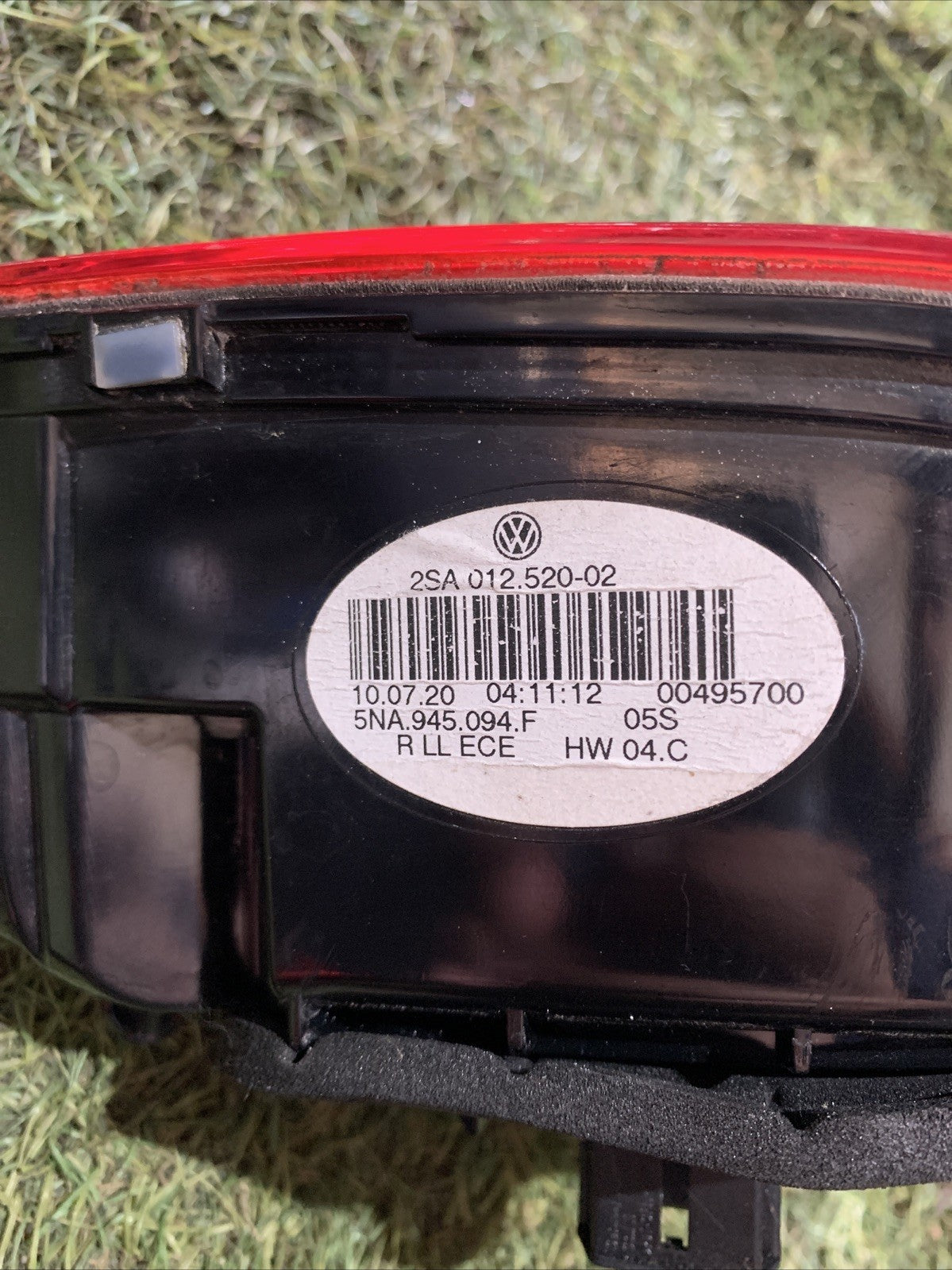 STOP FANALE INTERNO POSTERIORE DESTRO VOLKSWAGEN TIGUAN 2020 5NA945094F
