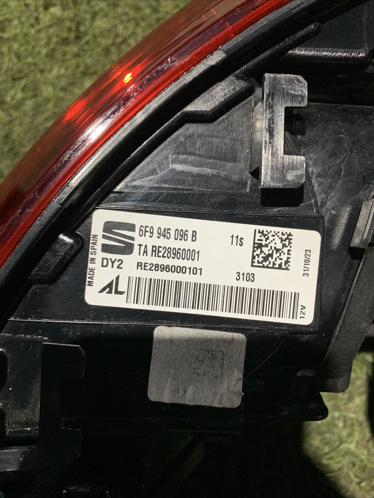 STOP FANALE POSTERIORE DESTRO PER SEAT Arona Serie 6F9945096B 2024