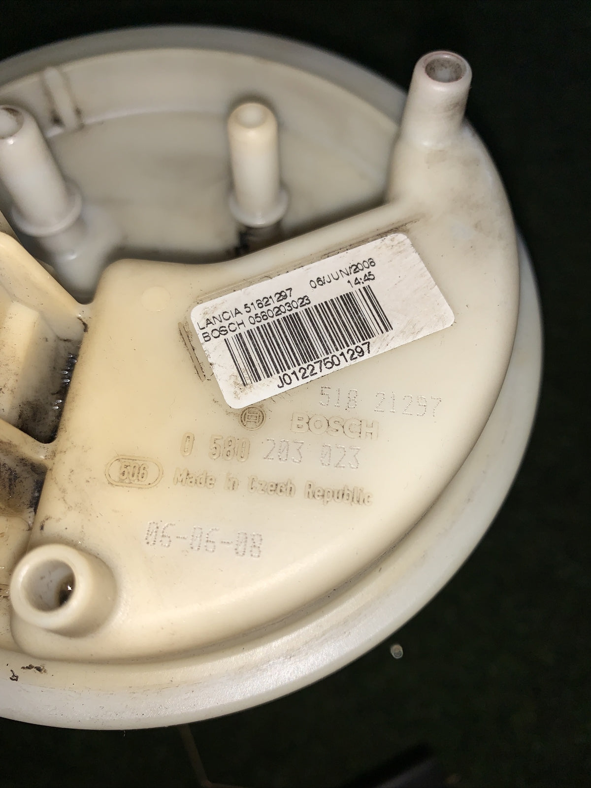 51821297 POMPA CARBURANTE E GALLEGGIANTE LANCIA DELTA 1.6 D