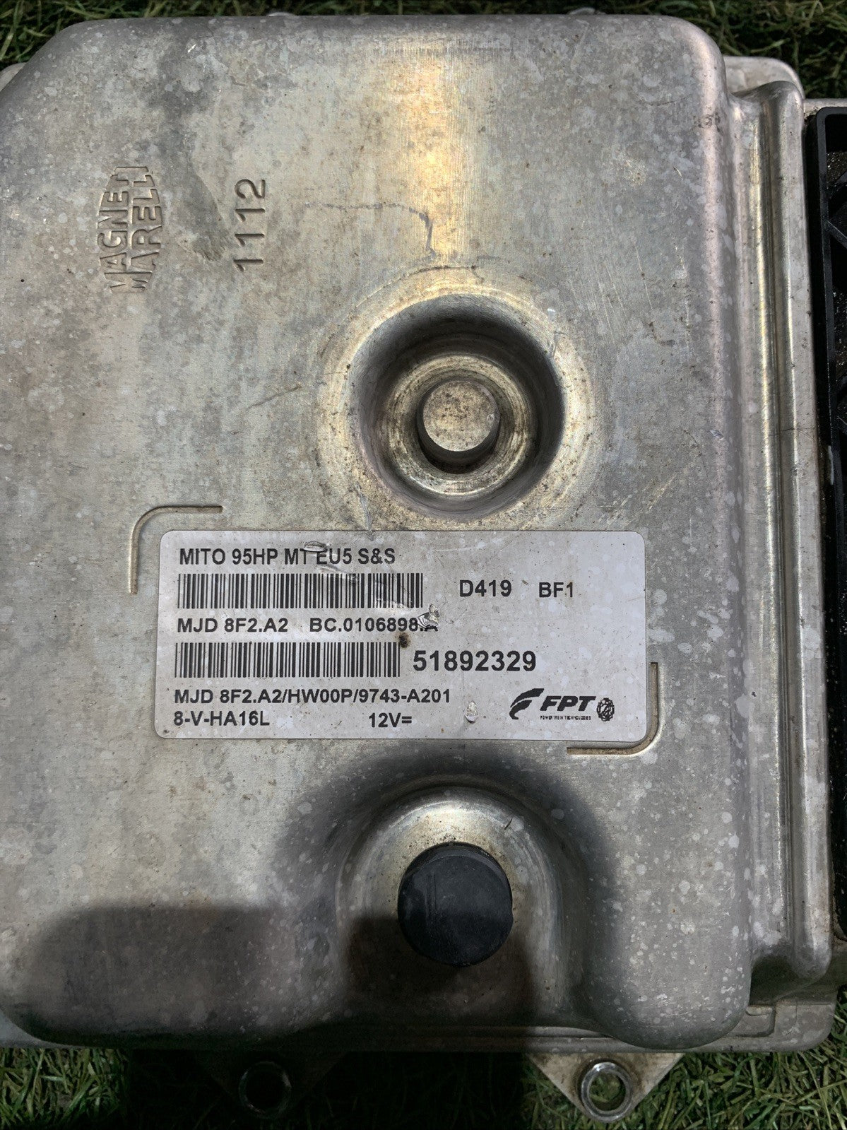 Centralina Motore Alfa Romeo Mito 1.3 MJT 51892329