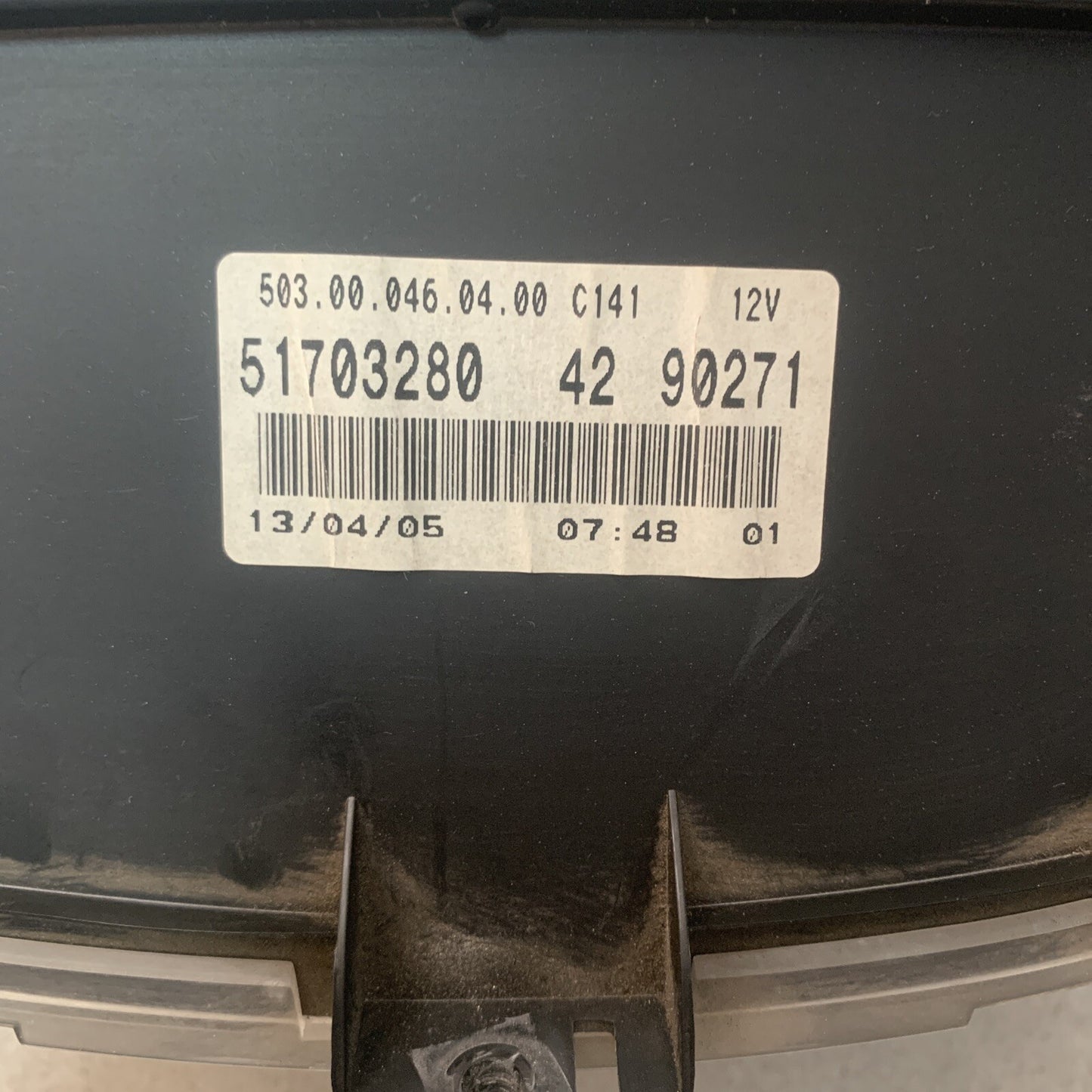 Contachilometri / Tachimetro Fiat Punto 188 1.3mjt cod. 51703280