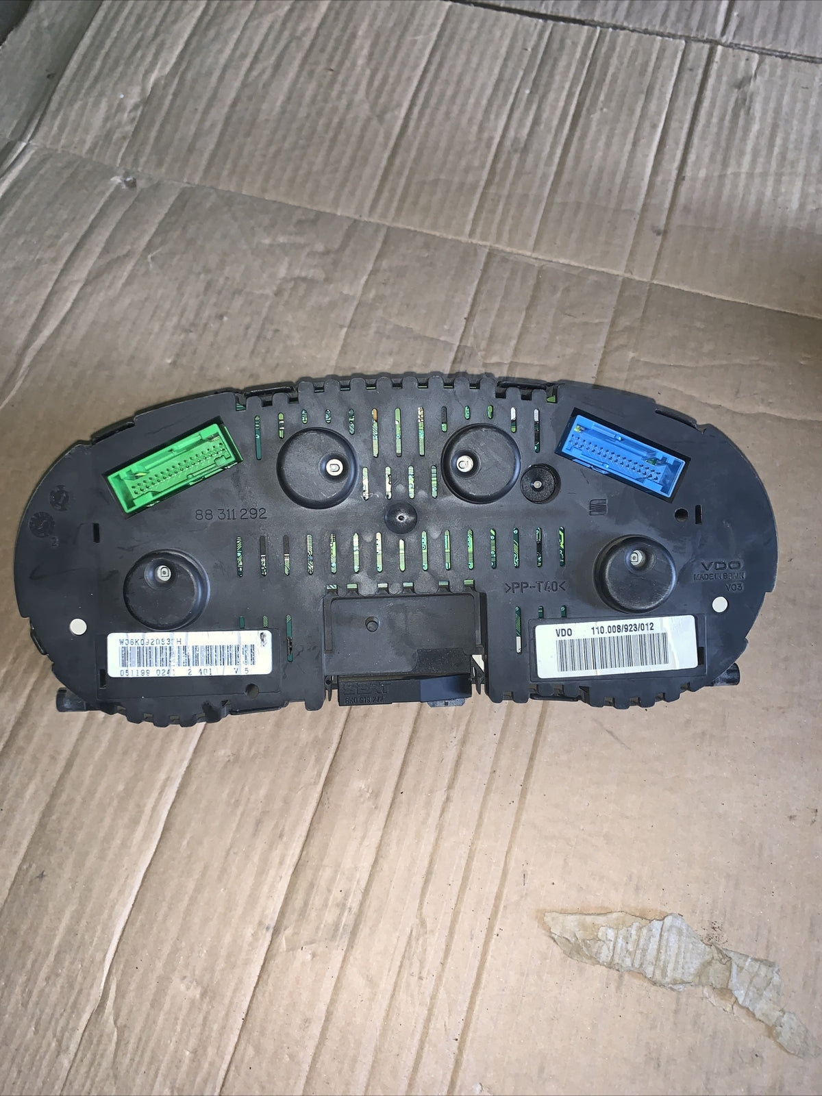 tachimetro contakilometri veglia quadro strumenti seat ibiza 1.0