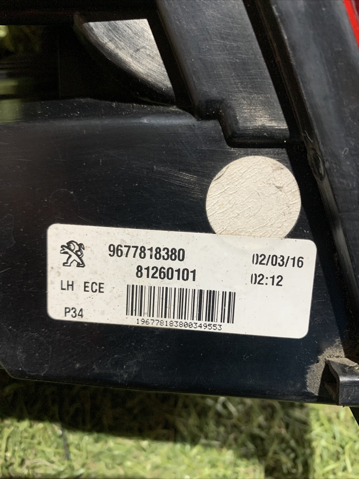 Stop Fanale Posteriore Interno Sinistro A Led Peugeot 308 2016 9677818380