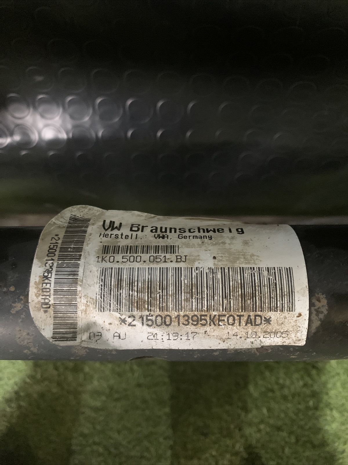 1K0500051BJ PONTE ASSALE POSTERIORE VOLKSWAGEN GOLF 5