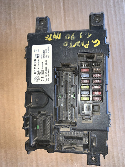00517986150 CENTRALINA PORTA FUSIBILI FIAT Grande Punto 2° Serie 1300 Diesel
