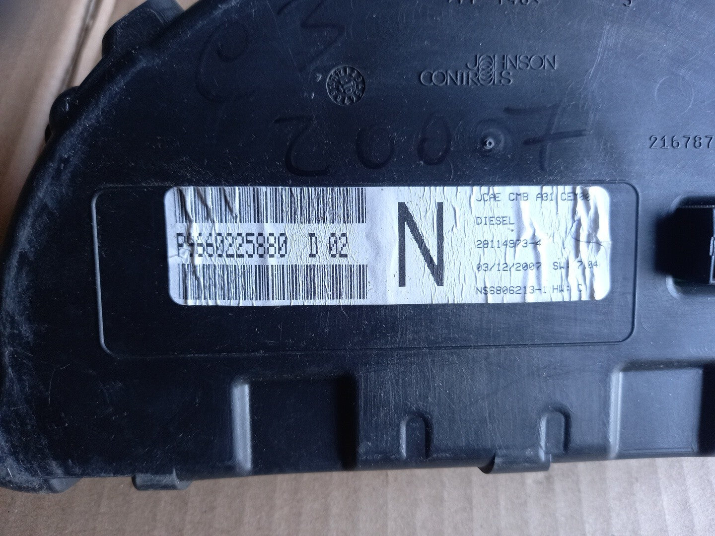 Quadro strumenti cruscotto CITROEN C3 P9660225880