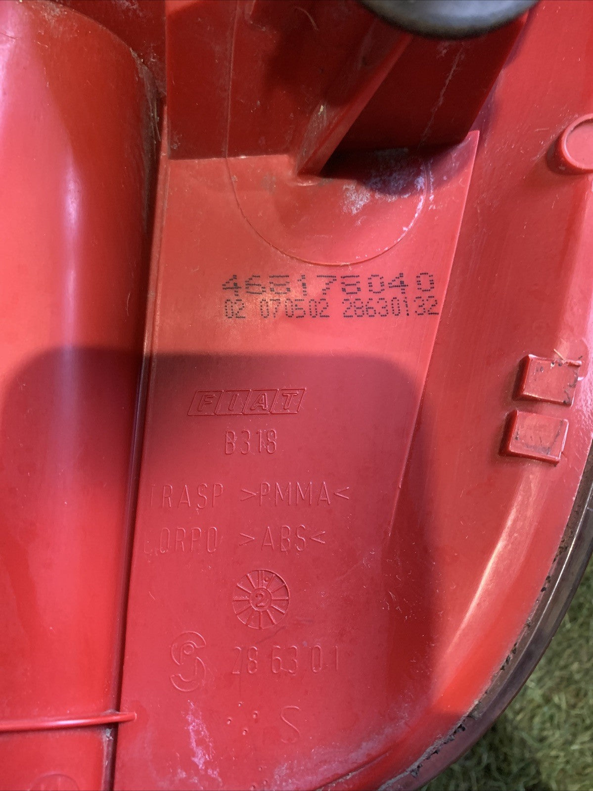 Stop Fanale Posteriore Sinistro Fiat Punto 2002 468178040