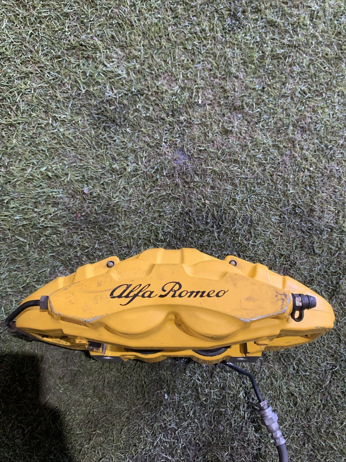 PINZA FRENO ANTERIORE DESTRA DX GIALLA ALFA ROMEO GIULIA 952 2.2D 2018 50544759